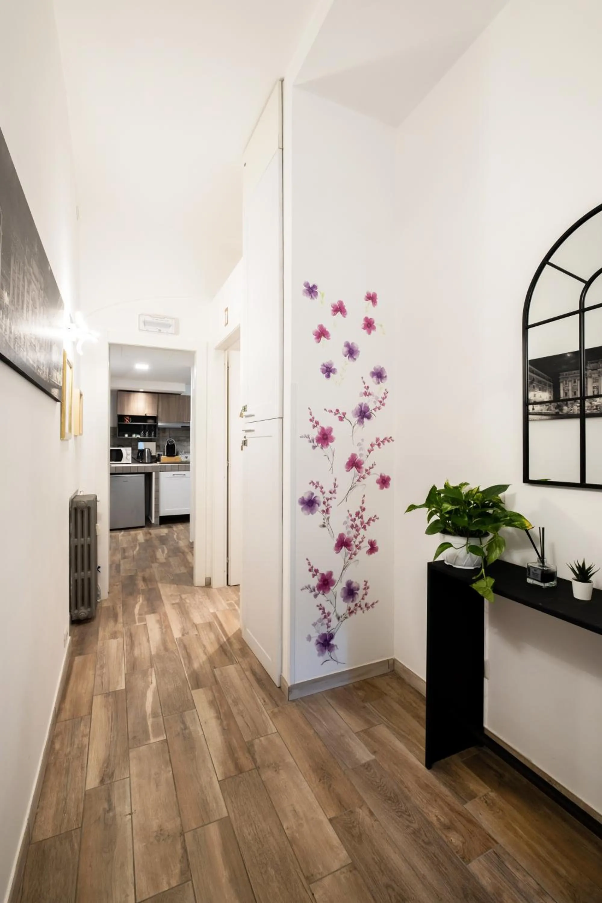 Decorative detail in Vatican36 Guest House