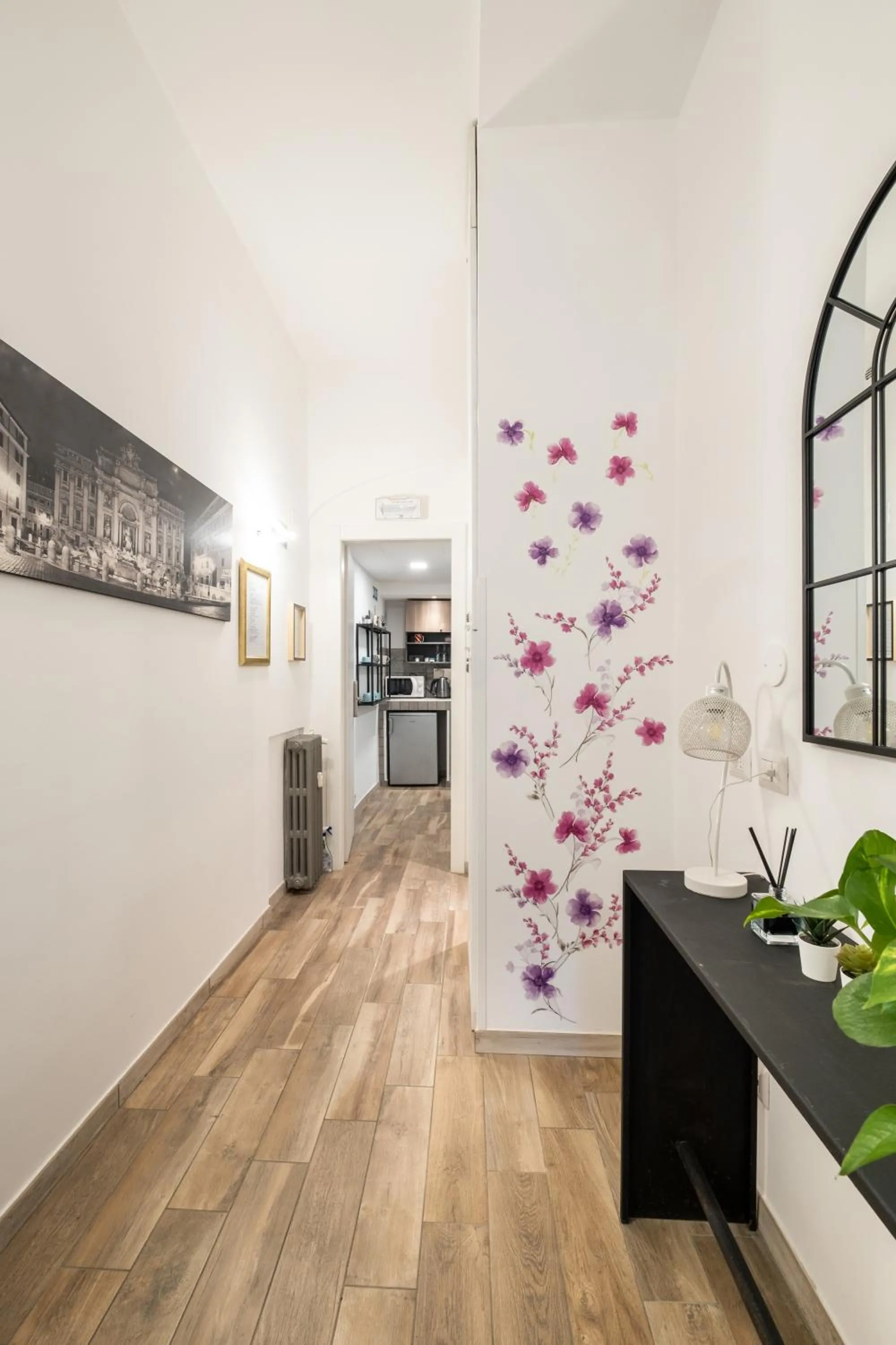 Decorative detail in Vatican36 Guest House