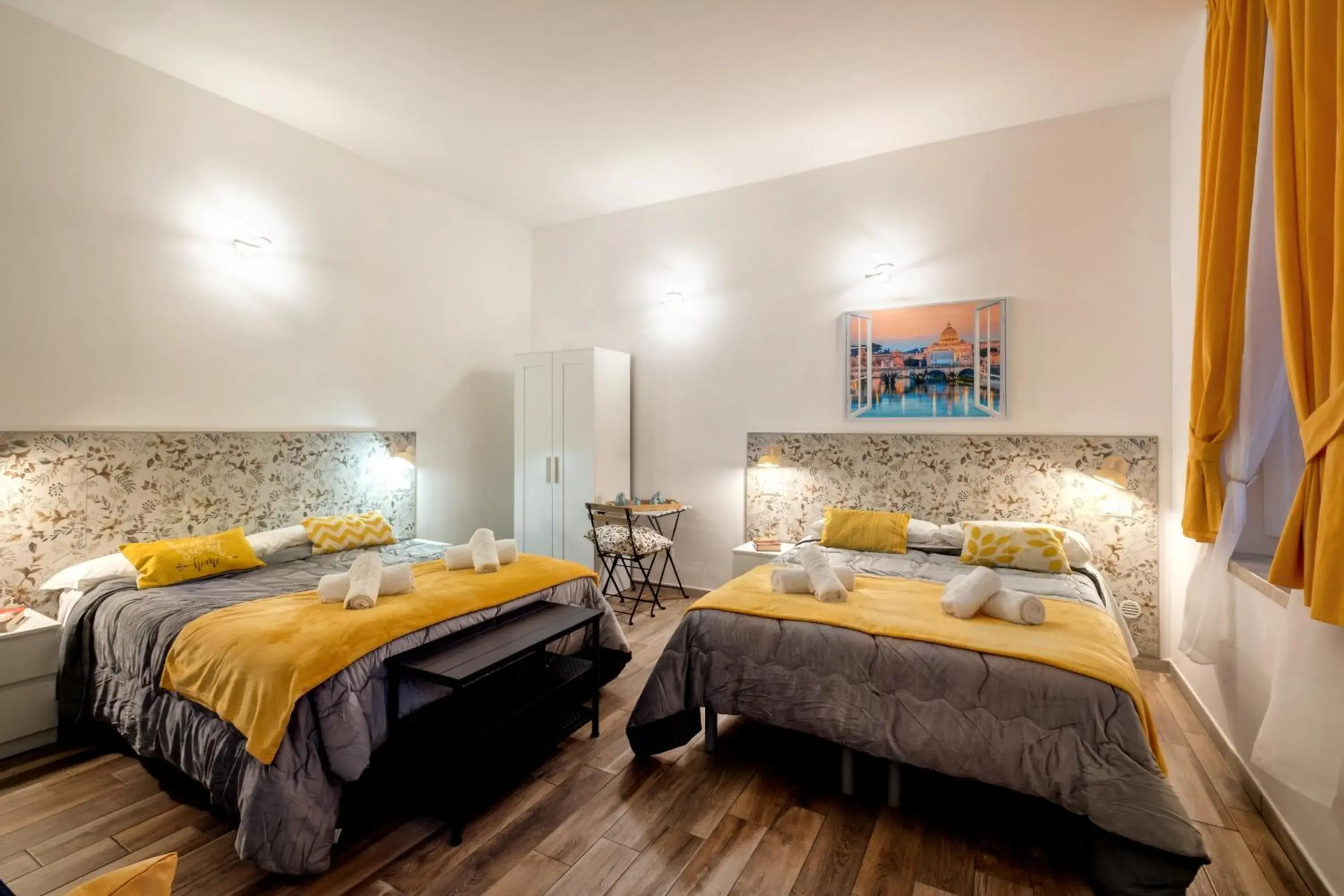 View (from property/room), Bed in Vatican36 Guest House View (from property/room), Bed in Vatican36 Guest House