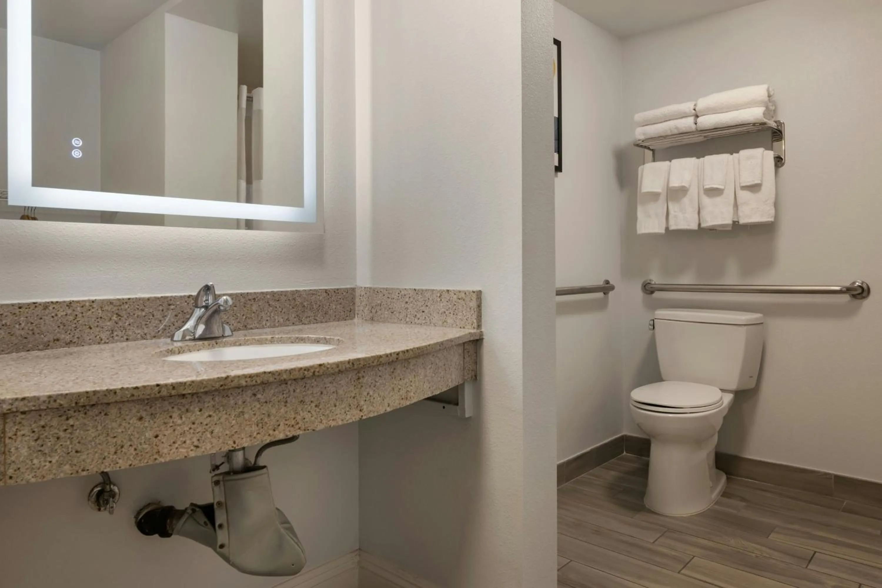 Bathroom in City Express by Marriott Manhattan Beach