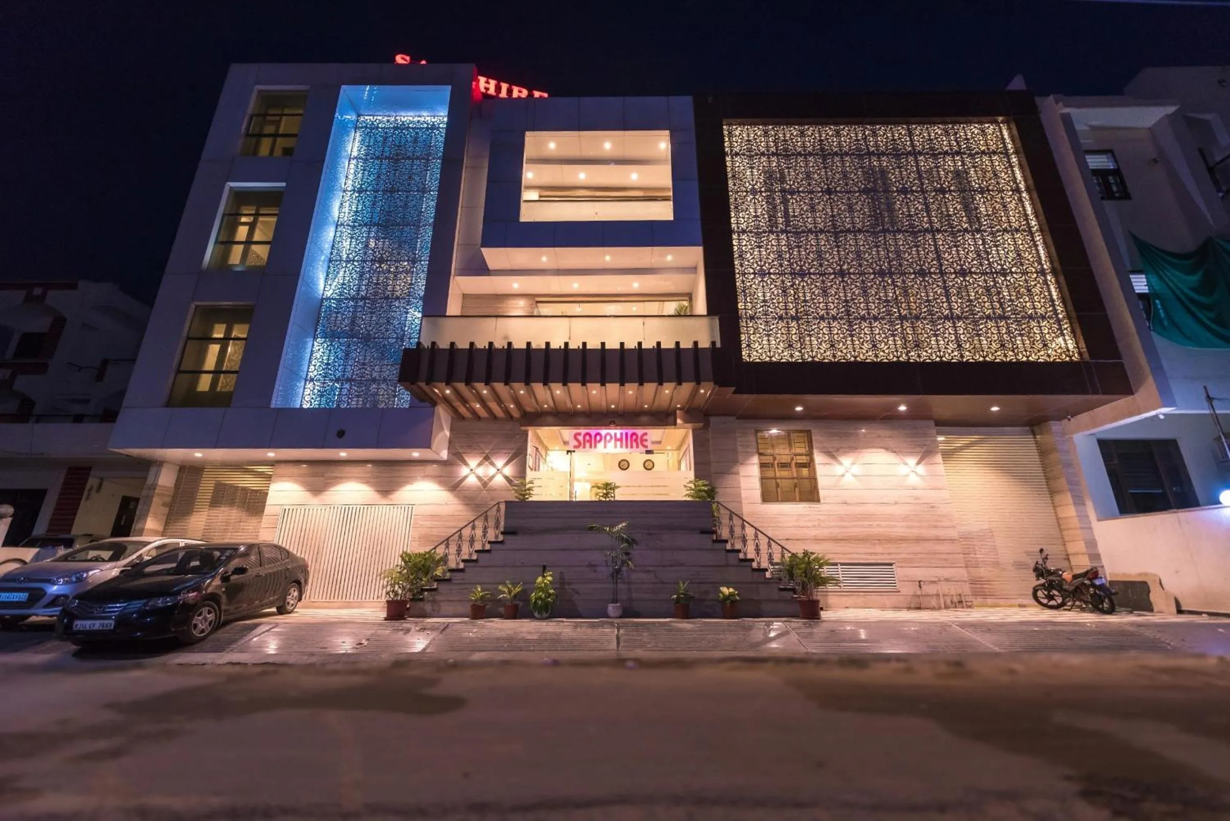 Property building in Hotel Sapphire World