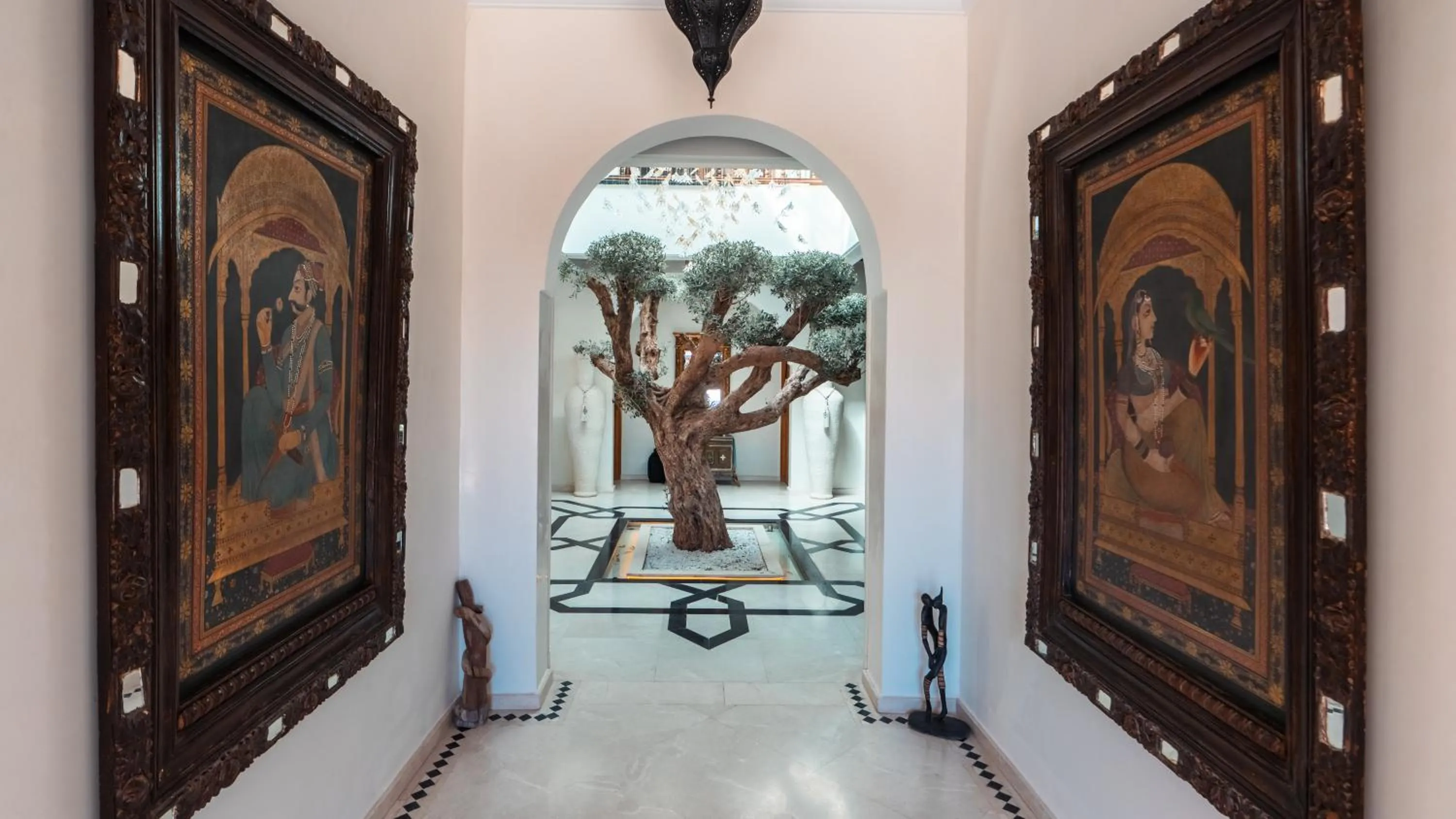 Decorative detail in Albakech Boutique Hôtel & Spa