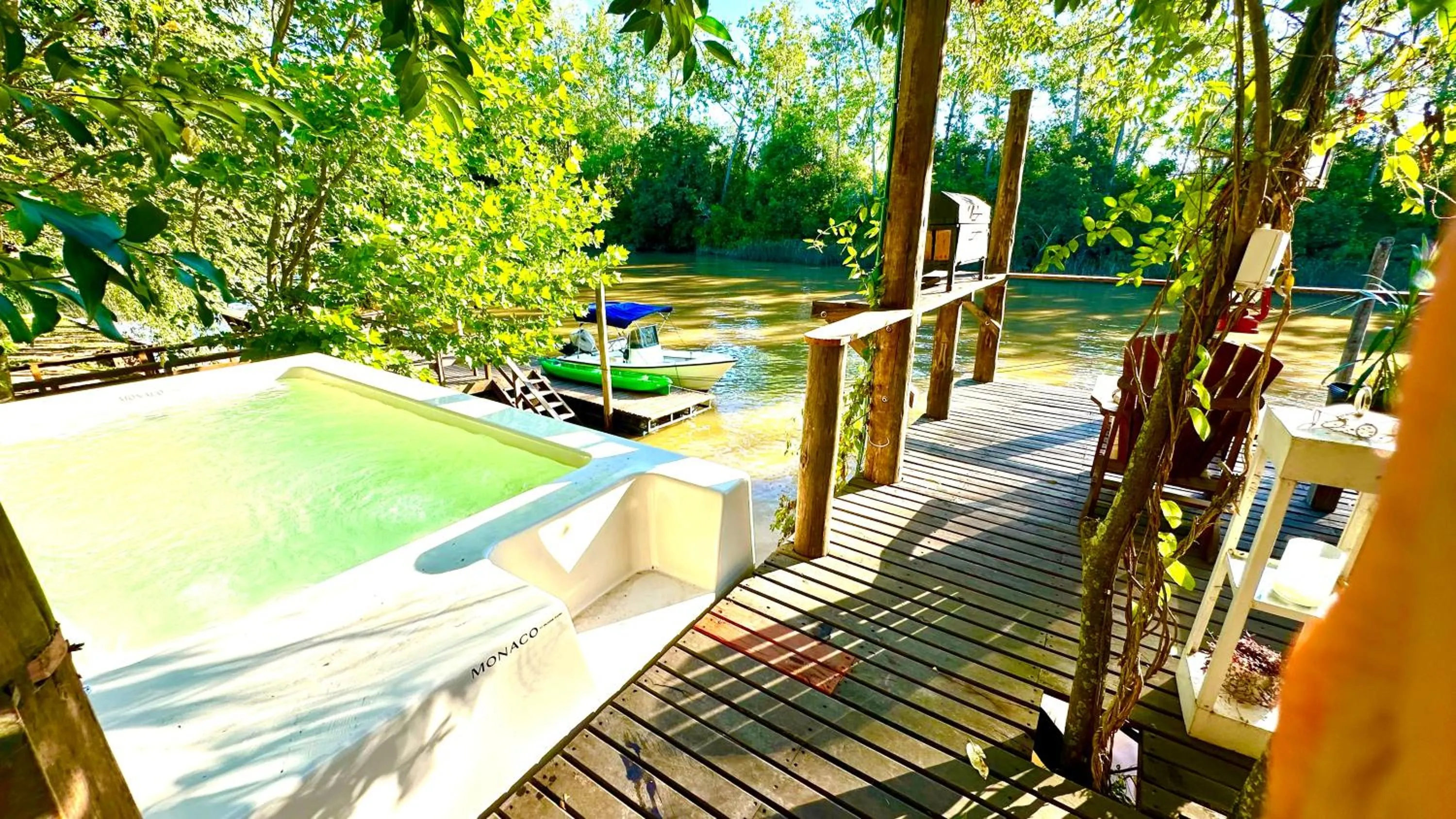 Eco Cabaña Río con Pileta privada