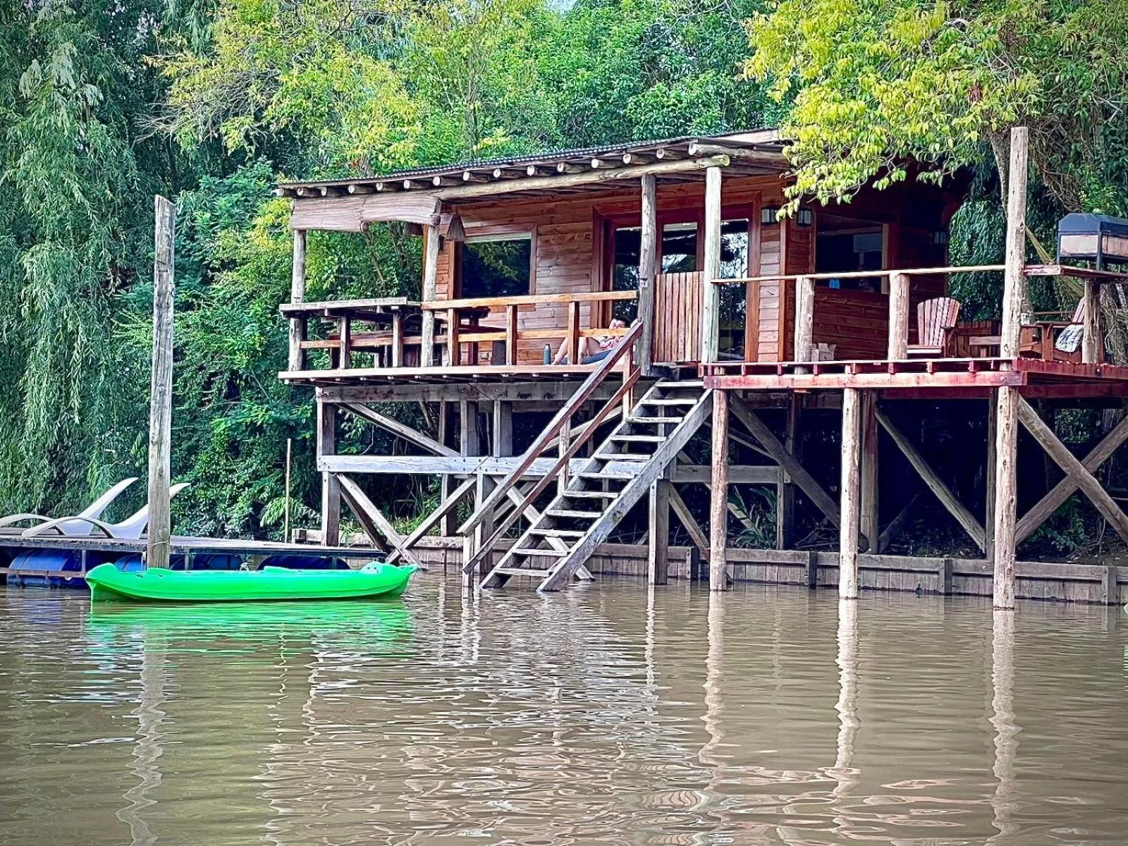 Eco Cabaña Río con Pileta privada