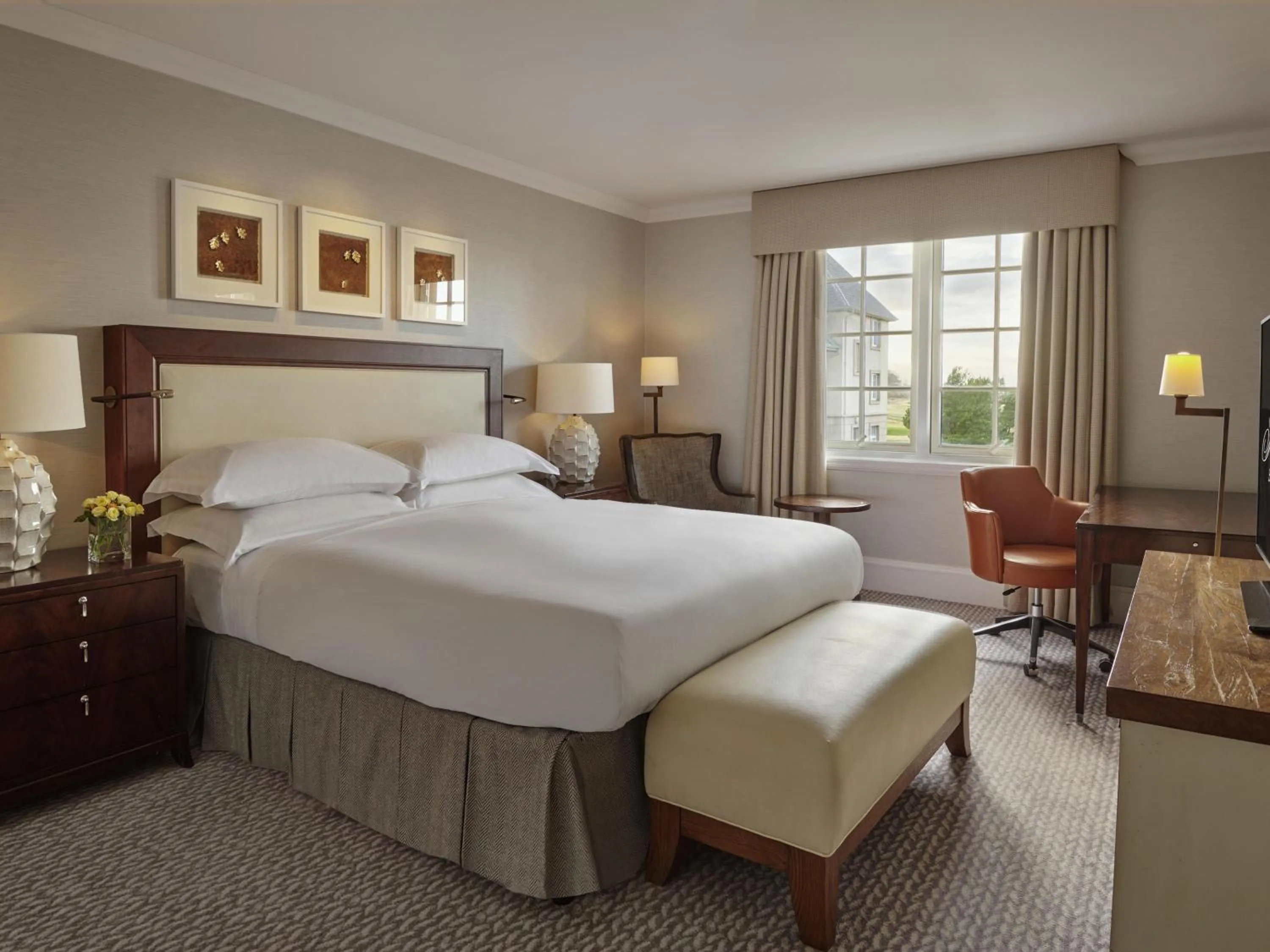 Bedroom, Bed in Fairmont St Andrews, Scotland