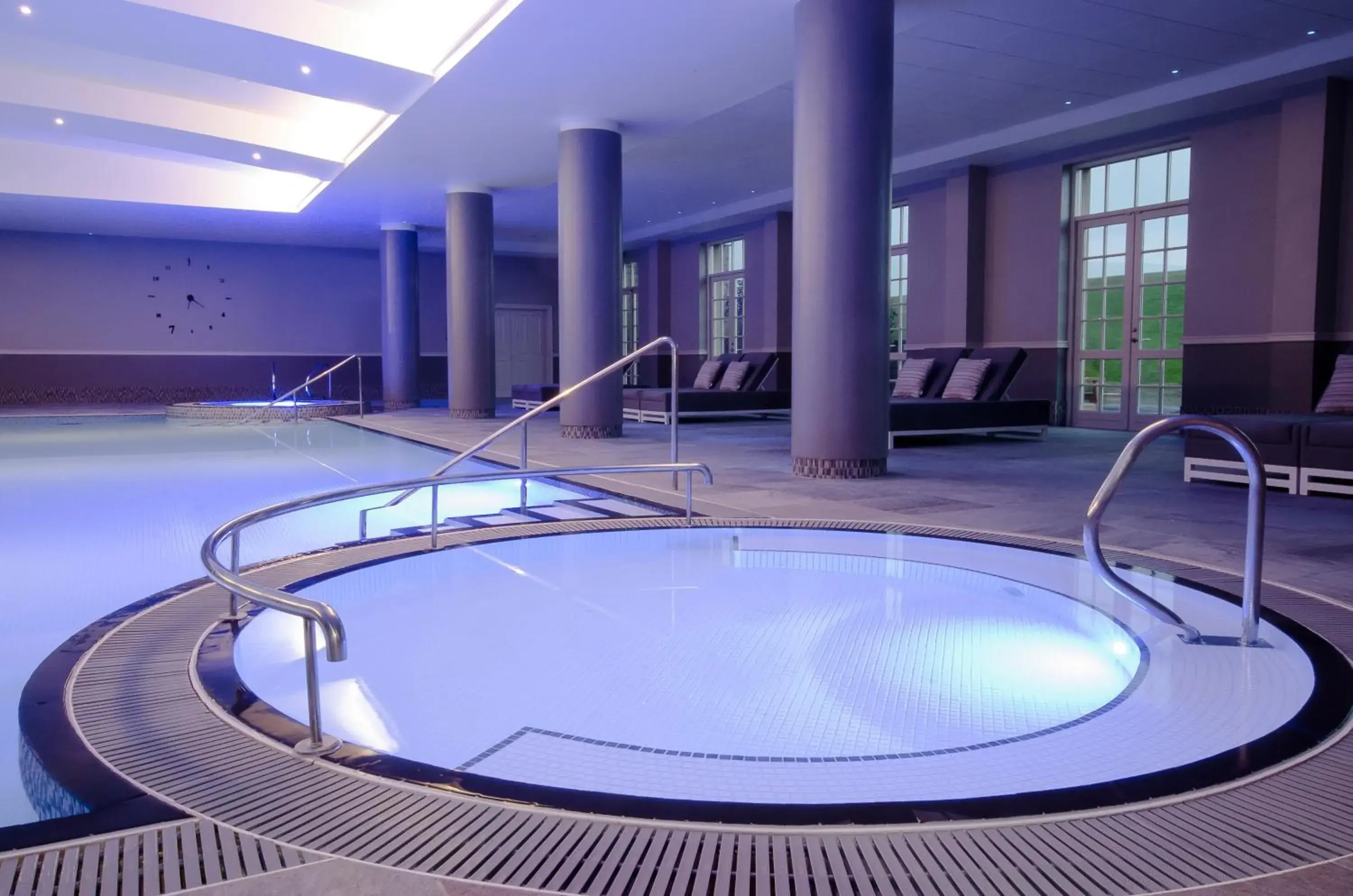 Swimming pool in Fairmont St Andrews, Scotland Swimming pool in Fairmont St Andrews, Scotland