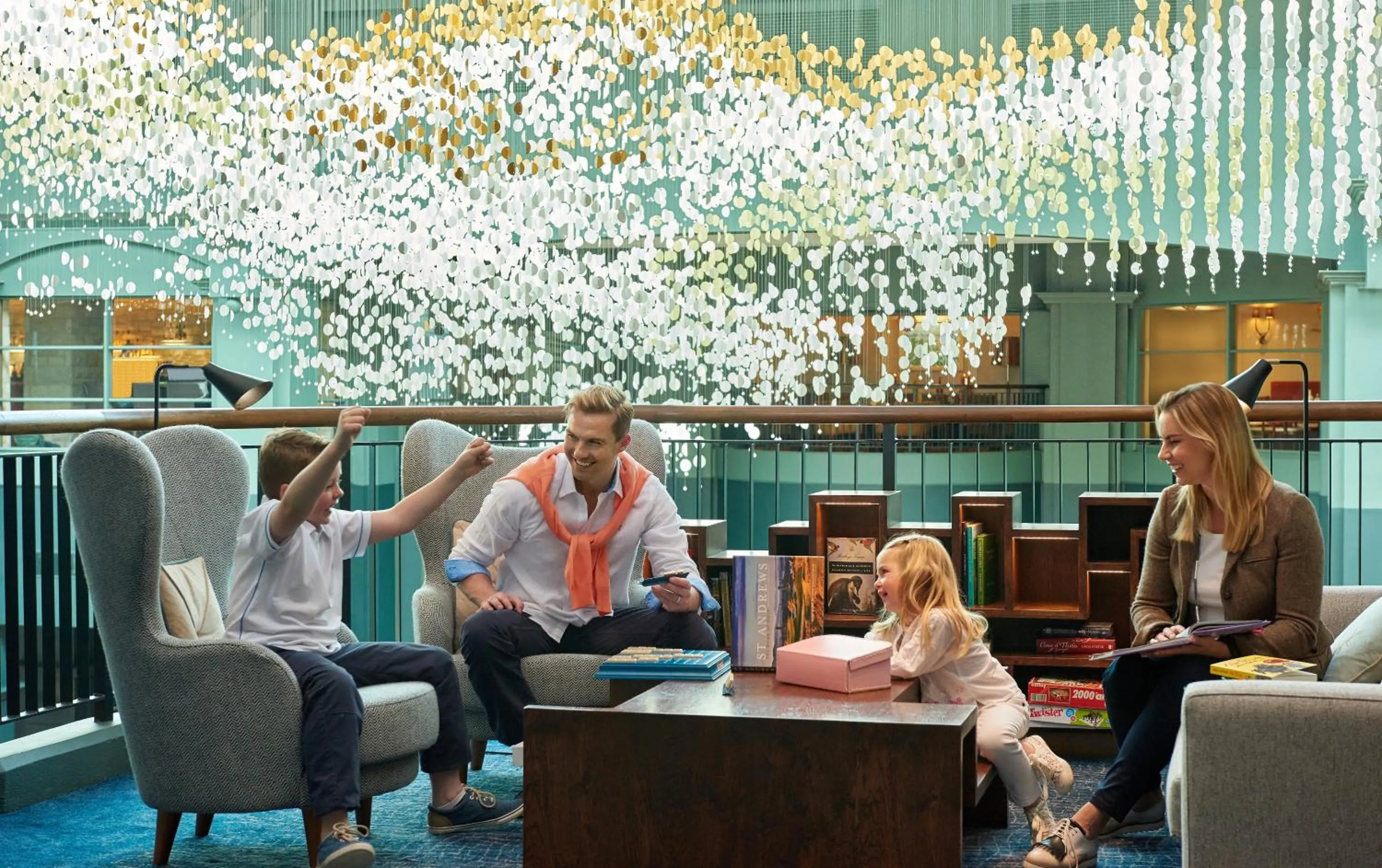 Lounge or bar in Fairmont St Andrews, Scotland