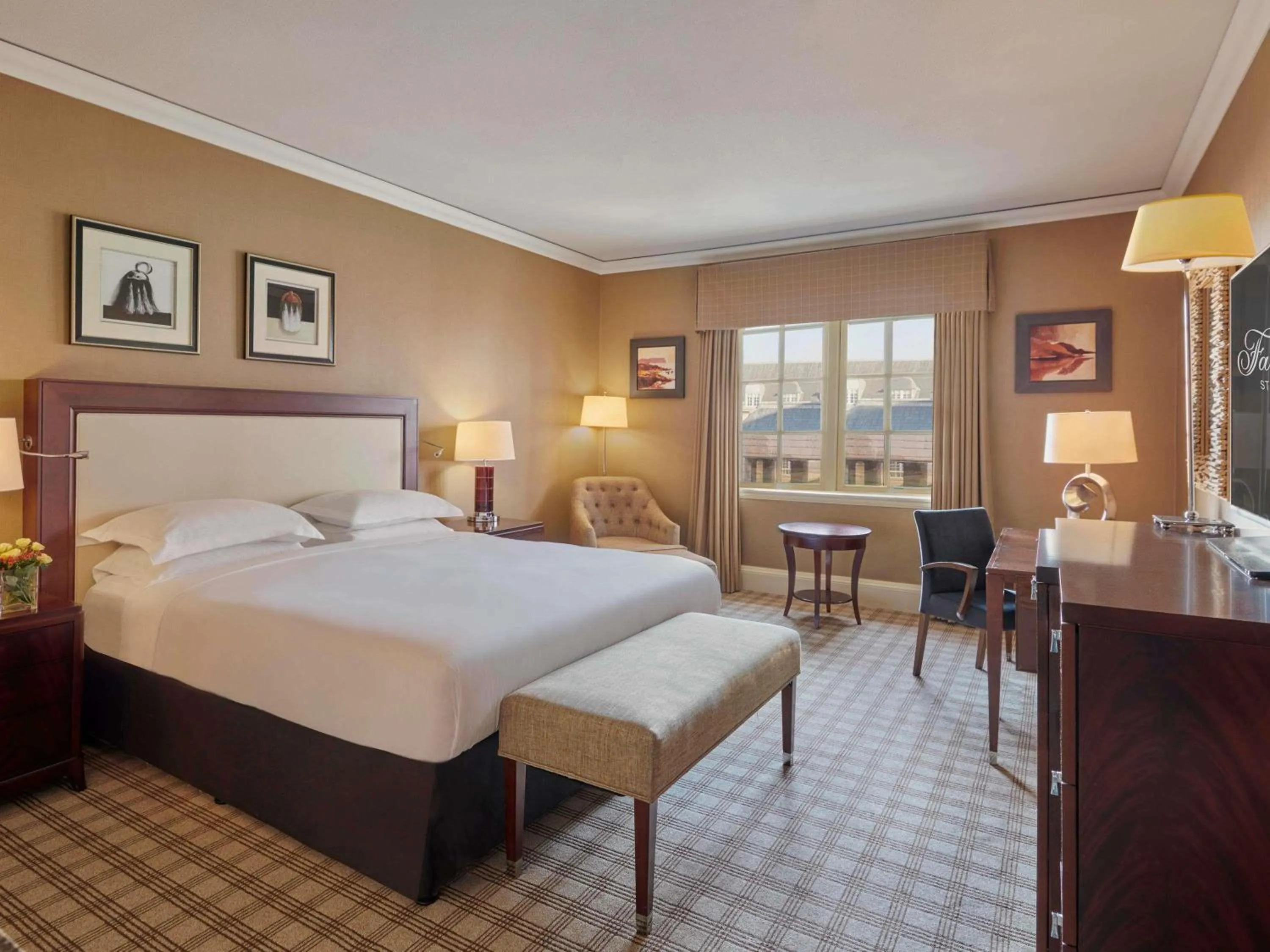 Bedroom, Bed in Fairmont St Andrews, Scotland