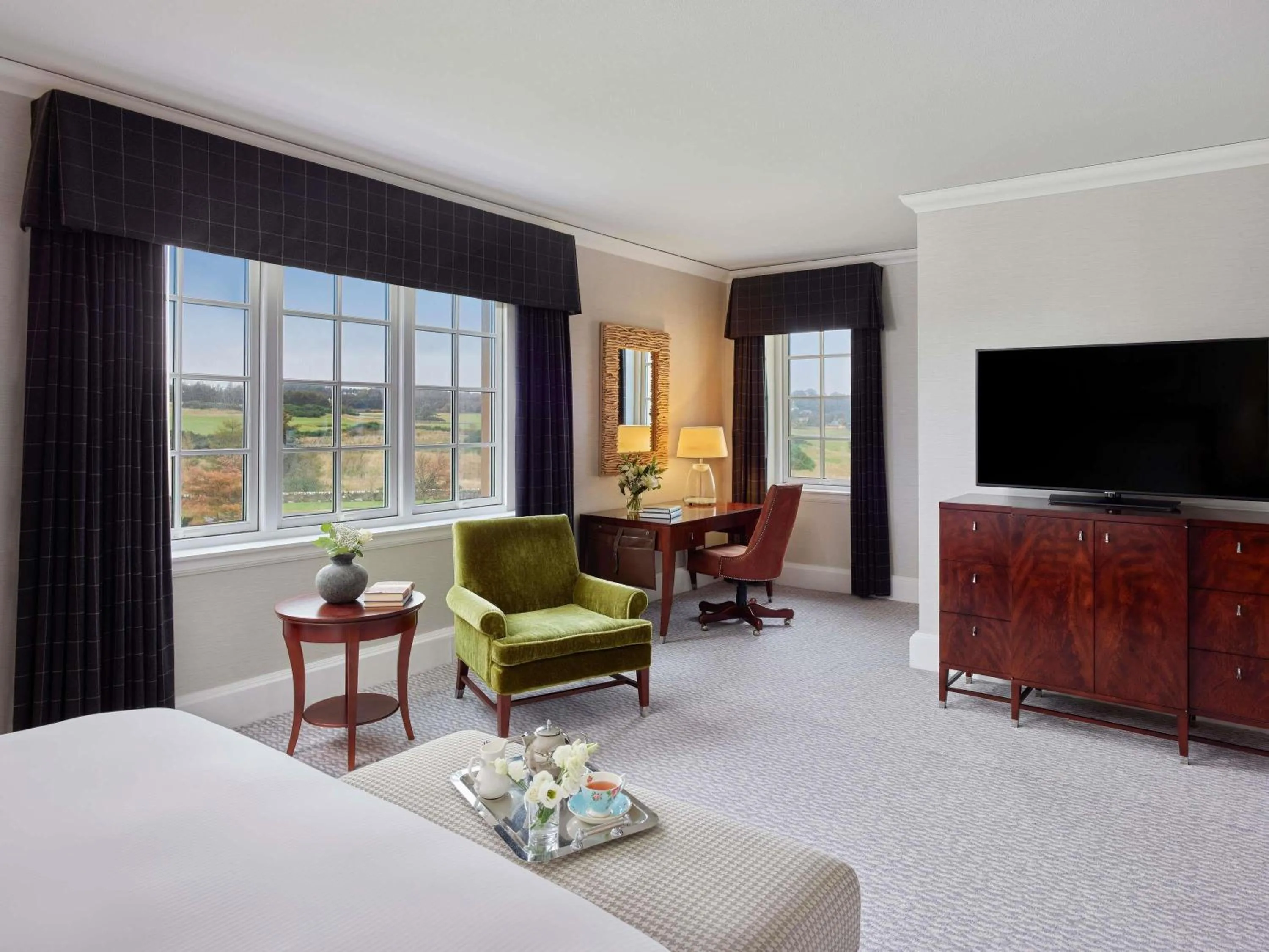 Bedroom, Bed in Fairmont St Andrews, Scotland