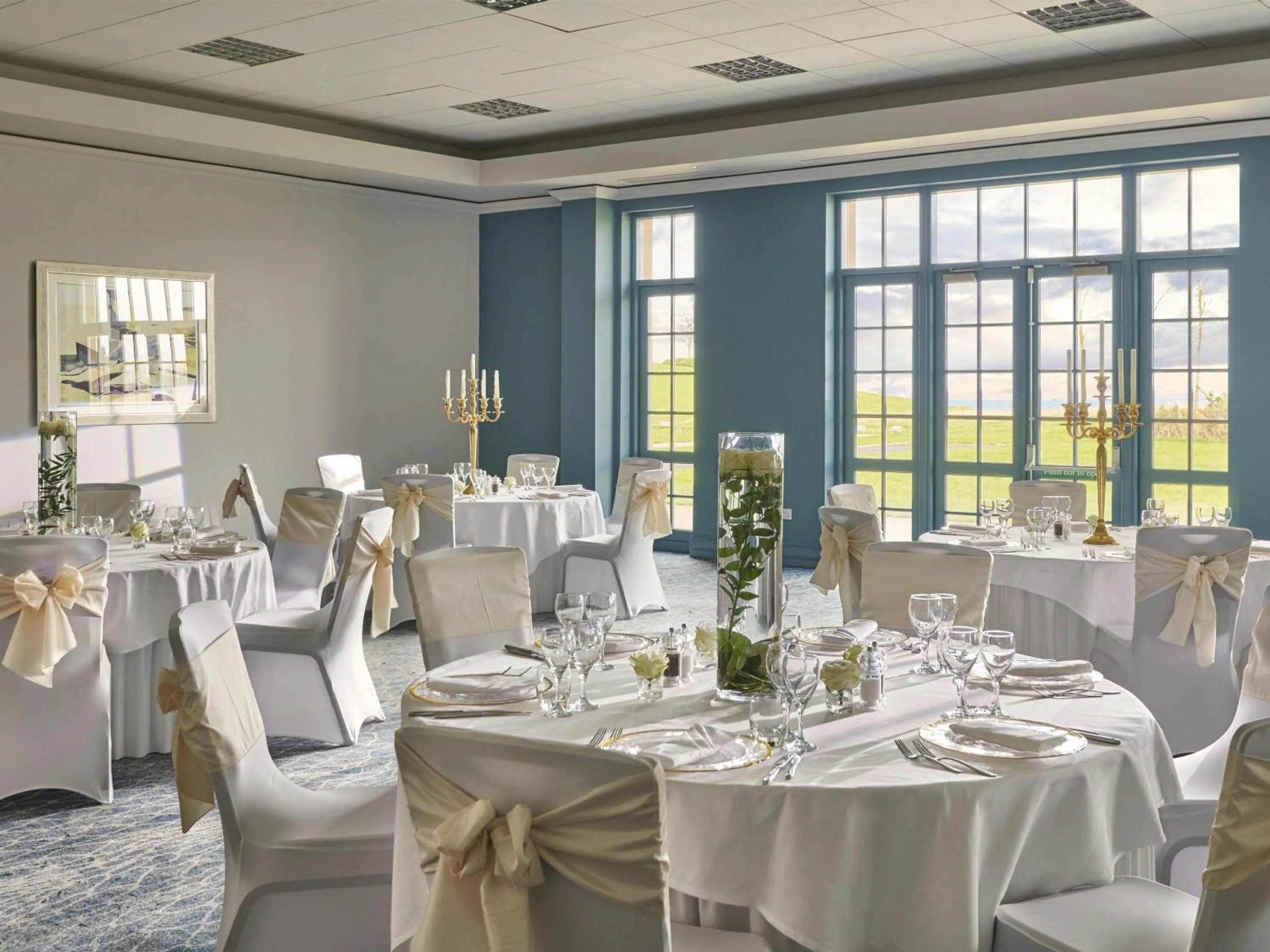 wedding in Fairmont St Andrews, Scotland