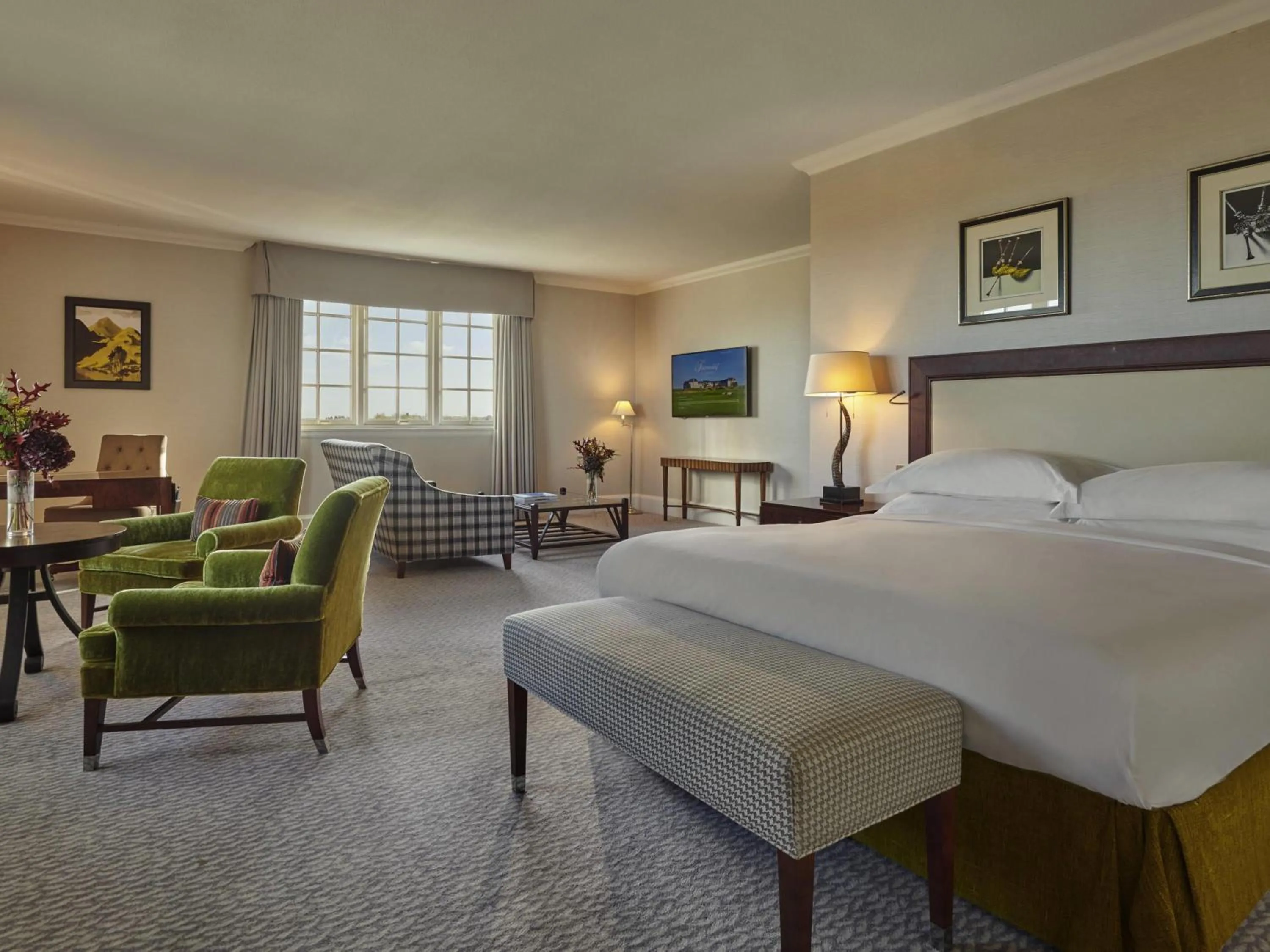 Bedroom, Bed in Fairmont St Andrews, Scotland