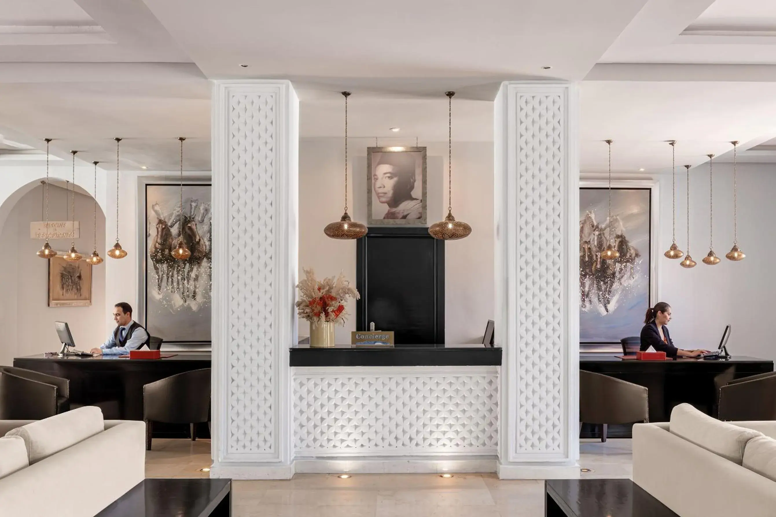 Lobby or reception in Grand Plaza Marrakech Lobby or reception in Grand Plaza Marrakech