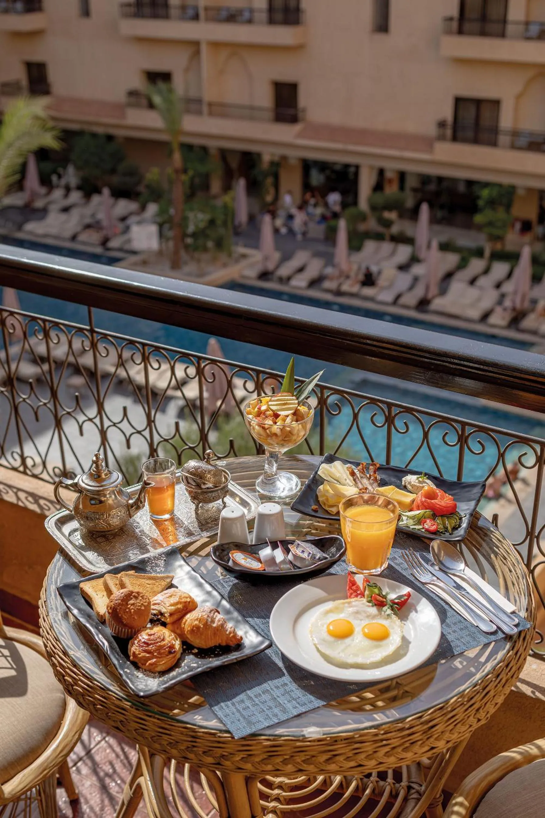Balcony/Terrace in Grand Plaza Marrakech