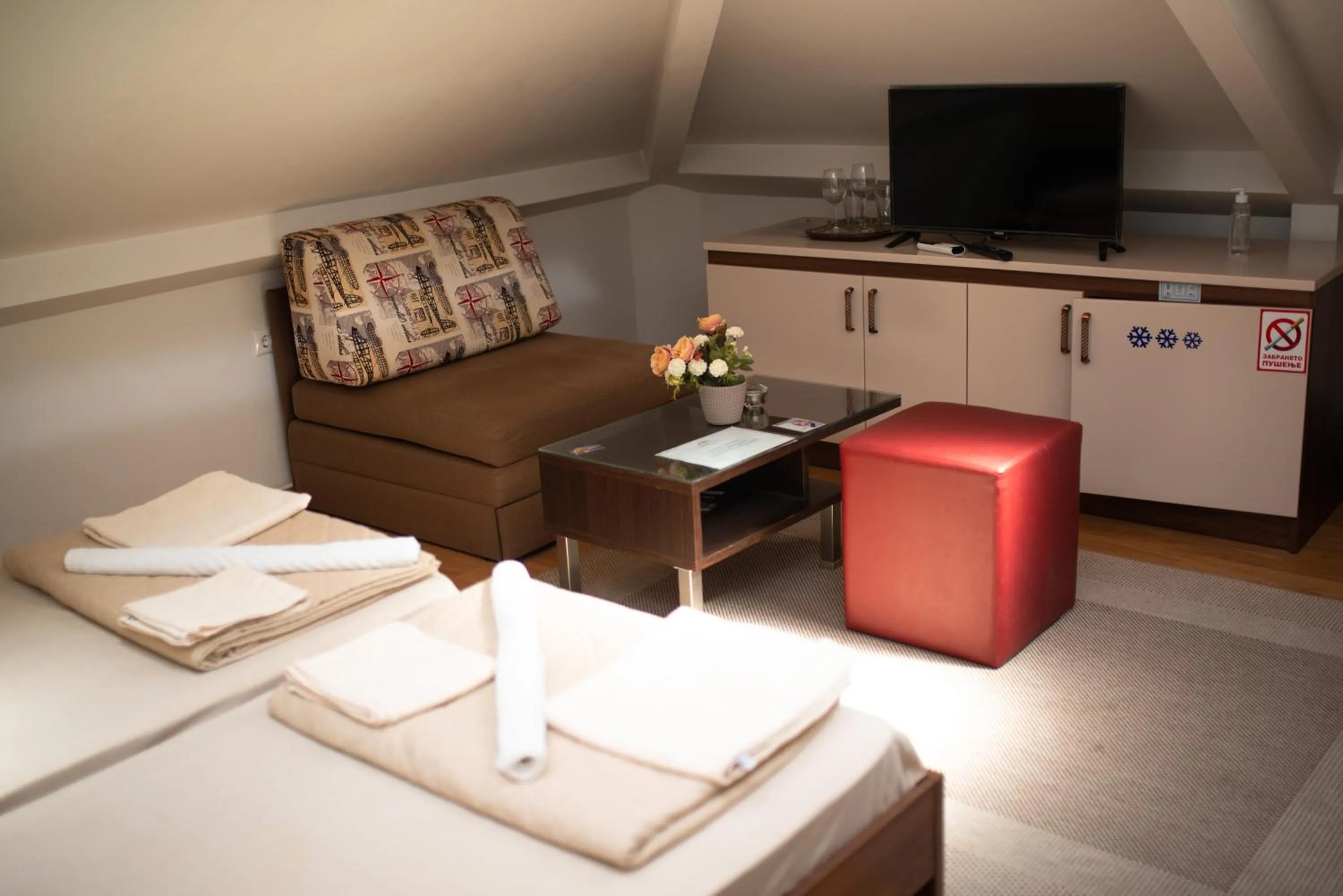 Bed in Stone Bridge Apartments