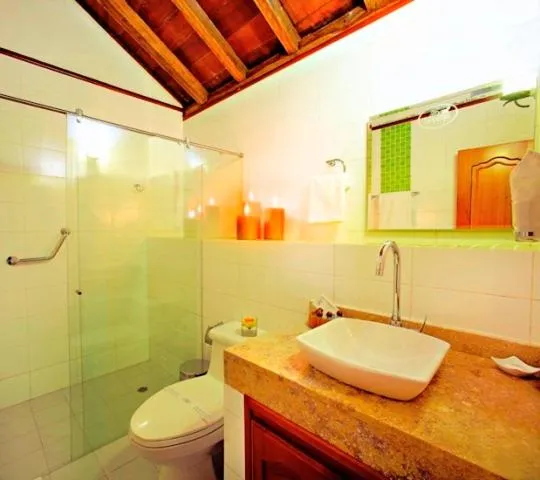 Bathroom in Hotel Boutique Las Carretas