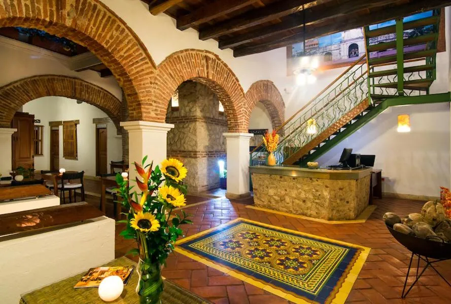 Lobby or reception in Hotel Boutique Las Carretas