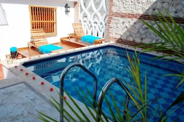 Swimming pool in Hotel Boutique Las Carretas