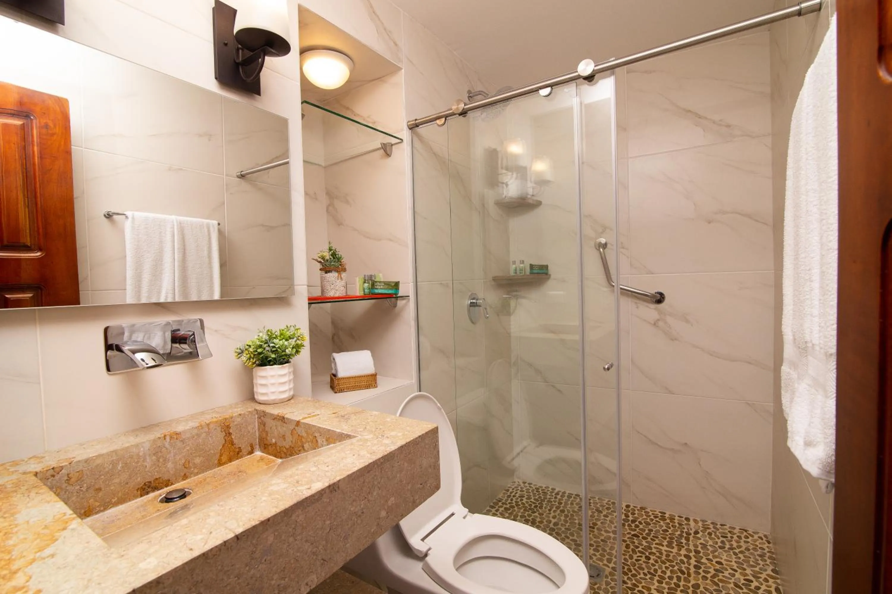 Bathroom in Hotel Boutique Las Carretas