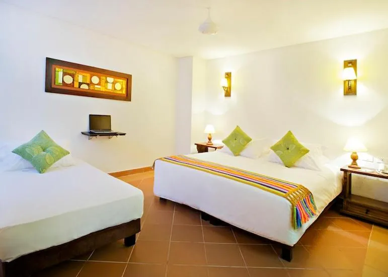 Bed in Hotel Boutique Las Carretas