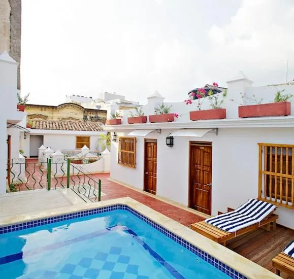 Swimming pool in Hotel Boutique Las Carretas