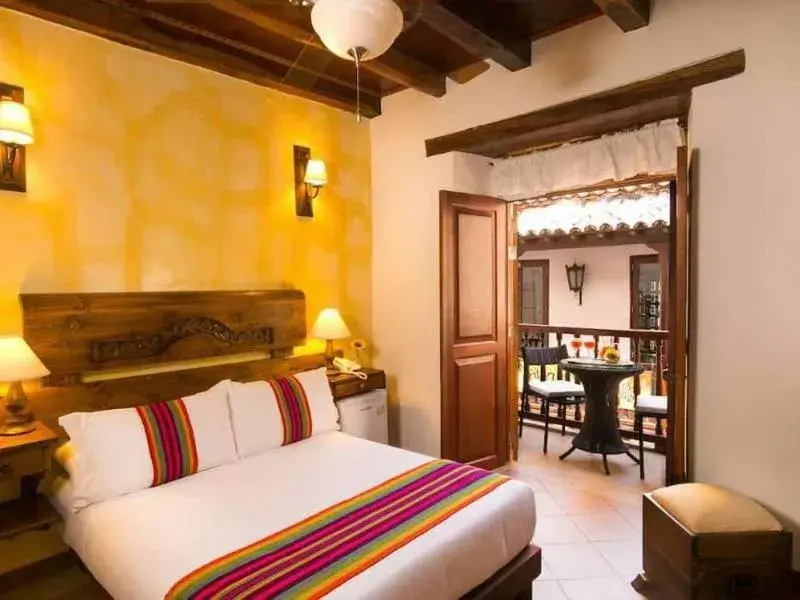 Standard Double Room with Balcony in Hotel Boutique Las Carretas Standard Double Room with Balcony in Hotel Boutique Las Carretas