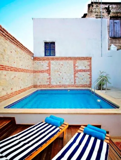 Swimming pool in Hotel Boutique Las Carretas