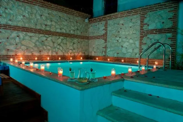 Swimming pool in Hotel Boutique Las Carretas