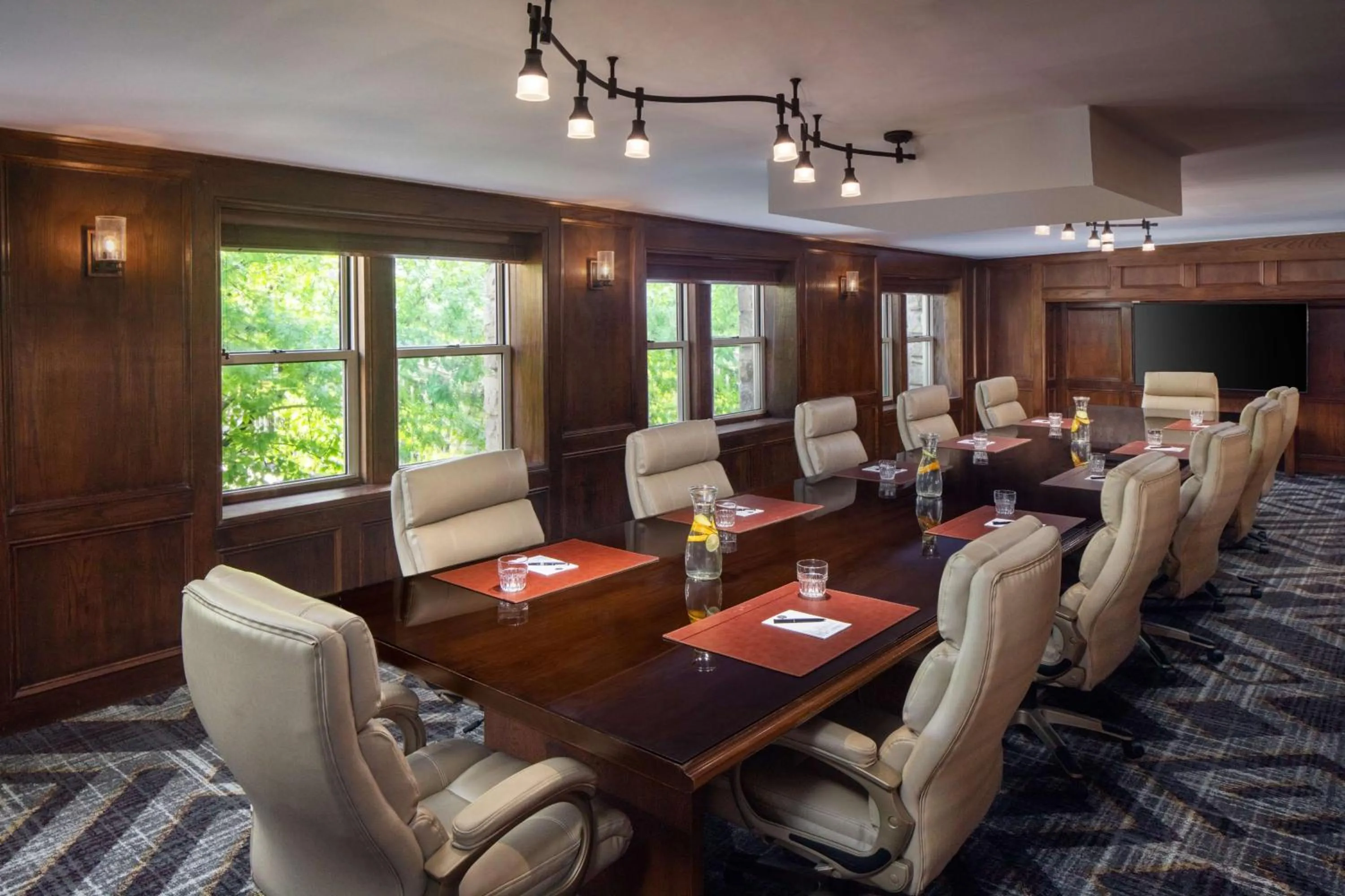 Meeting/conference room in The Elms Hotel & Spa, a Destination by Hyatt Hotel