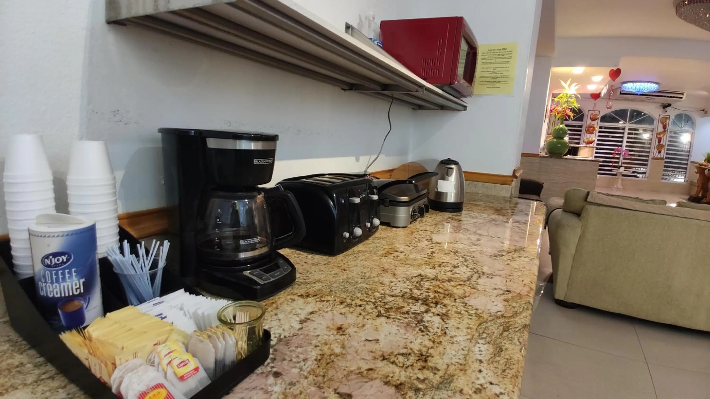 Coffee/tea facilities in Hotel San Jorge