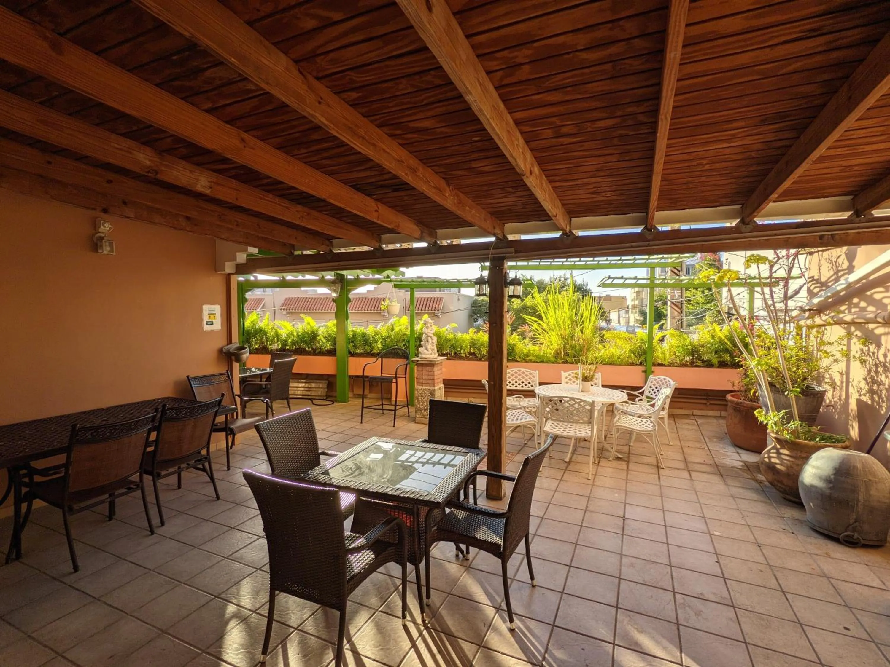 Patio in Hotel San Jorge