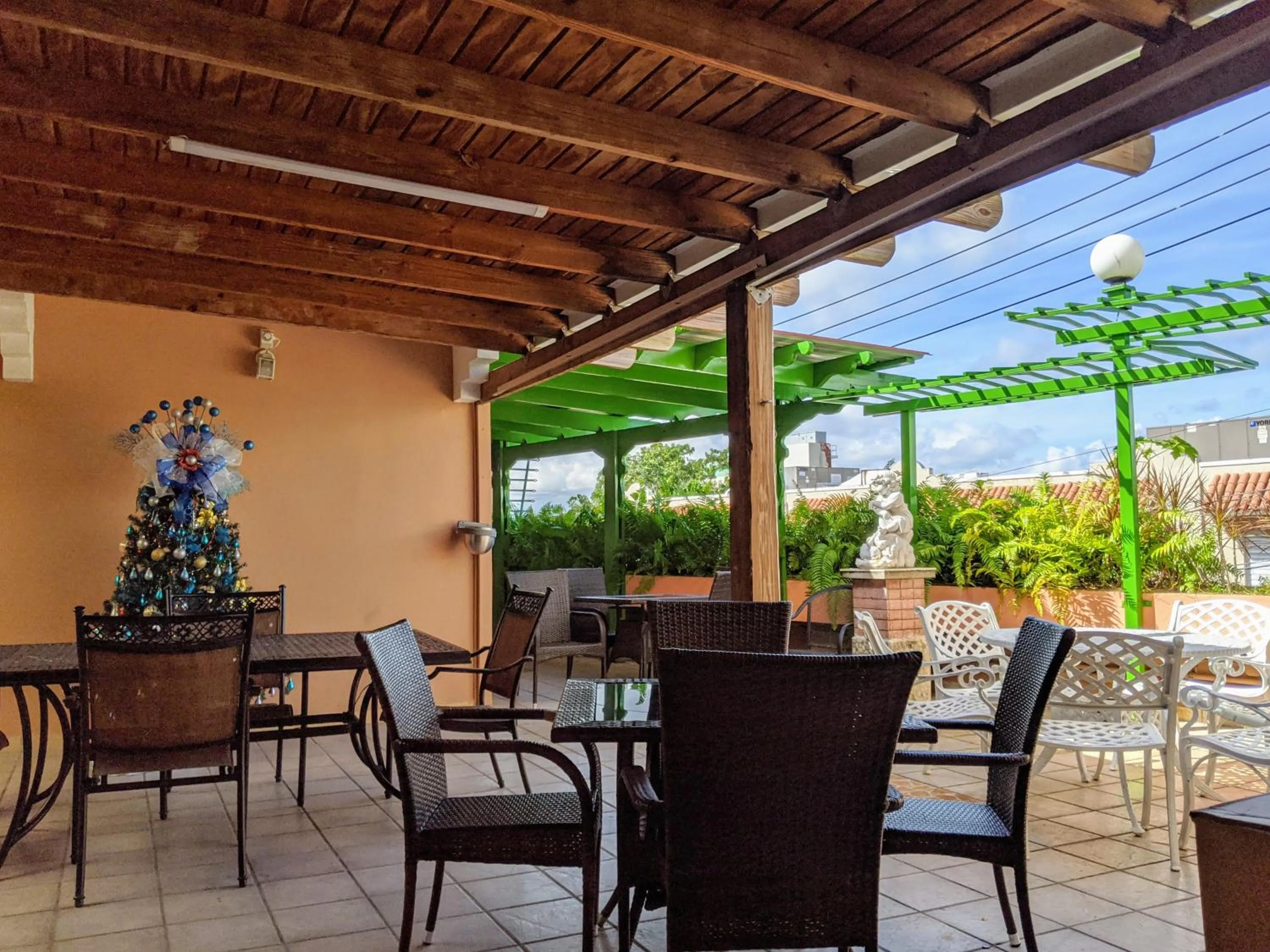 Patio in Hotel San Jorge