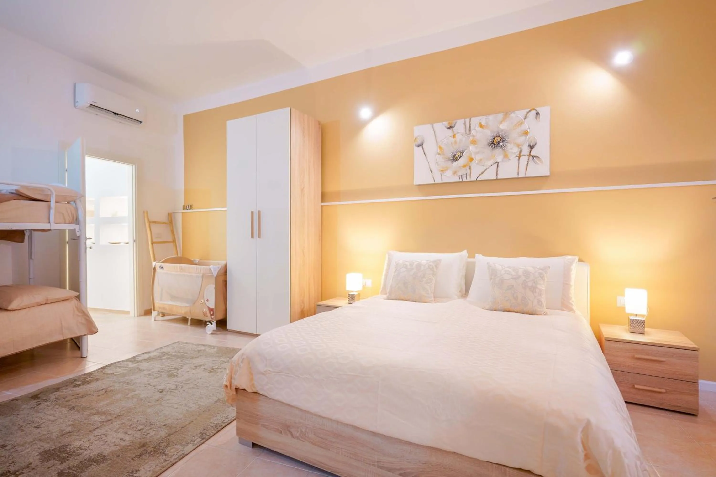 Bedroom in Montellino's Suite Oro