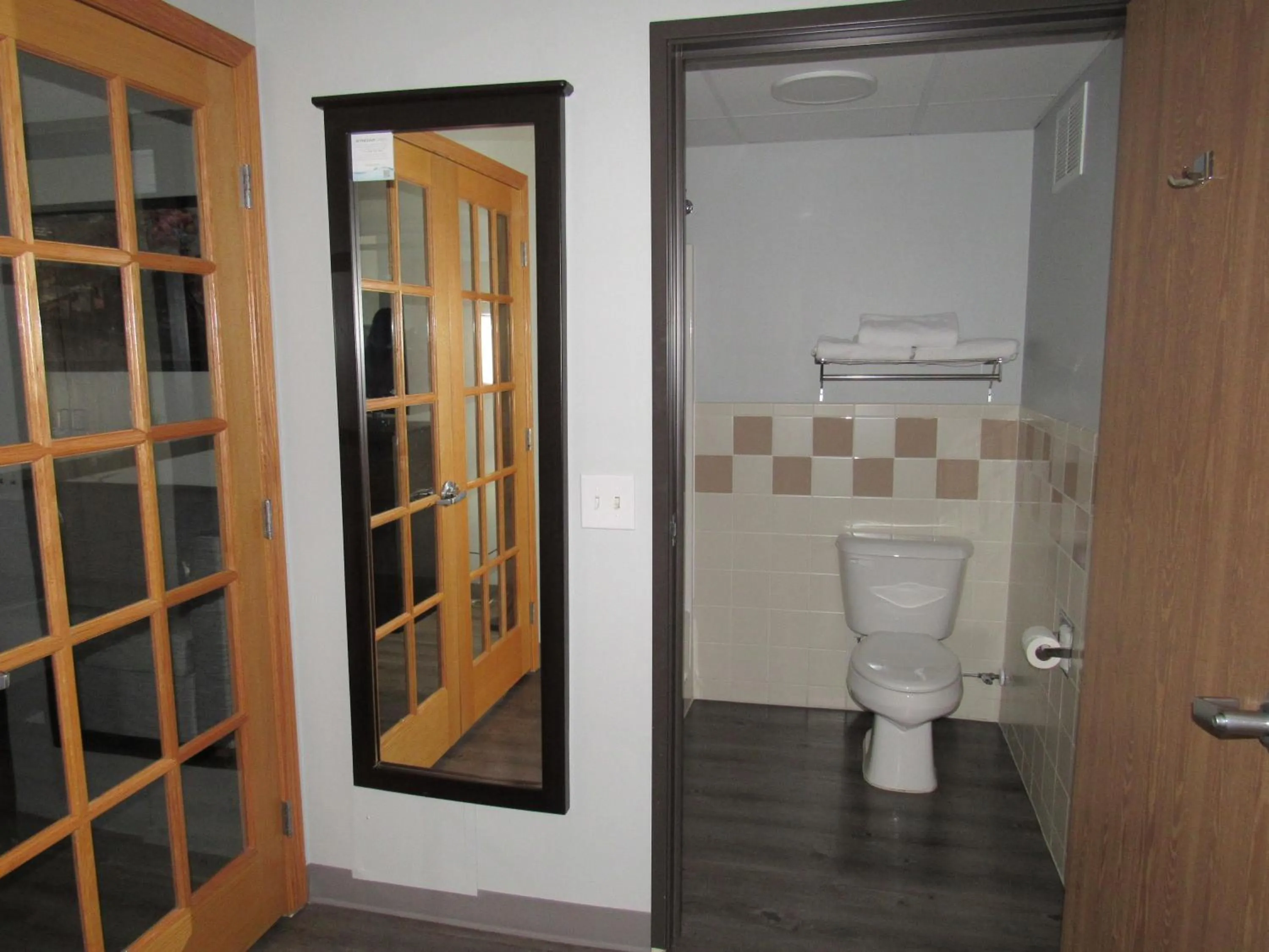 Bathroom in AmericInn by Wyndham Lincoln South