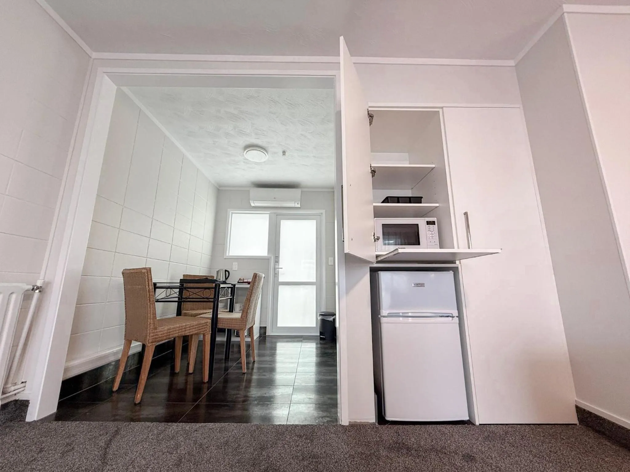 Dining area in ASURE Cleveland Rotorua