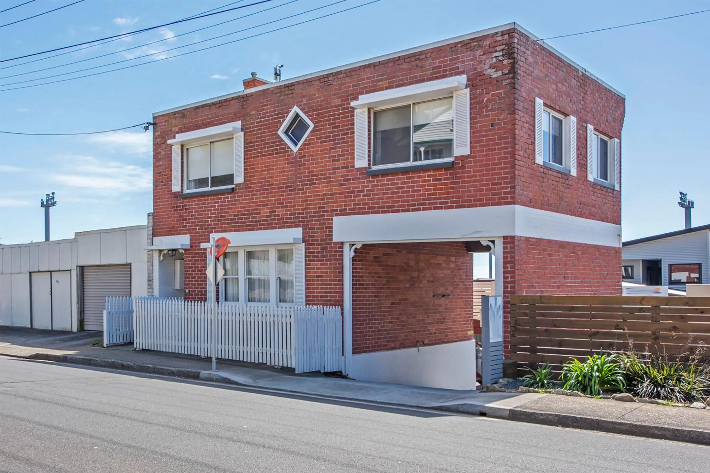 Facade/entrance in Burnie City Apartments