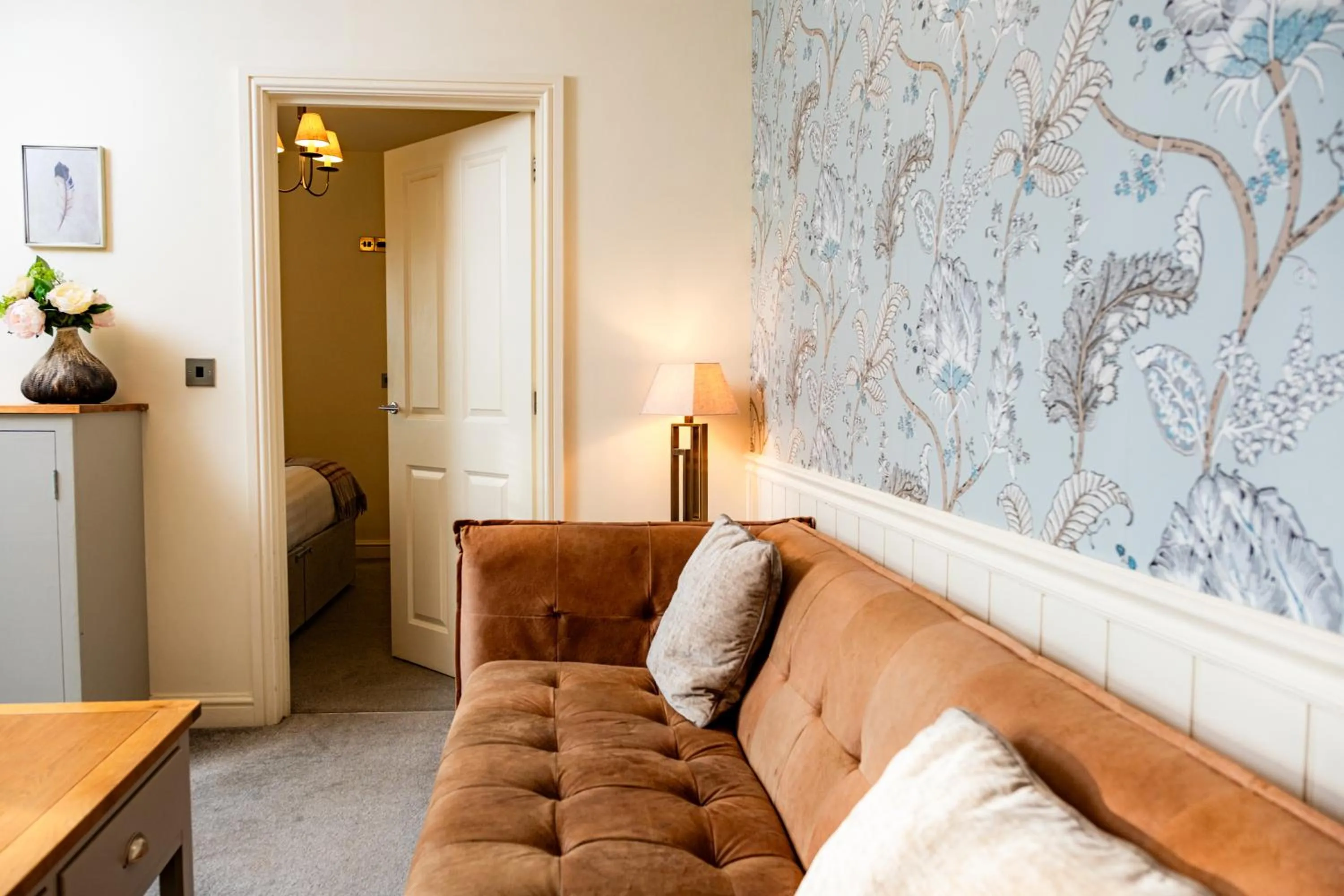 Living room in Ravenstone Manor