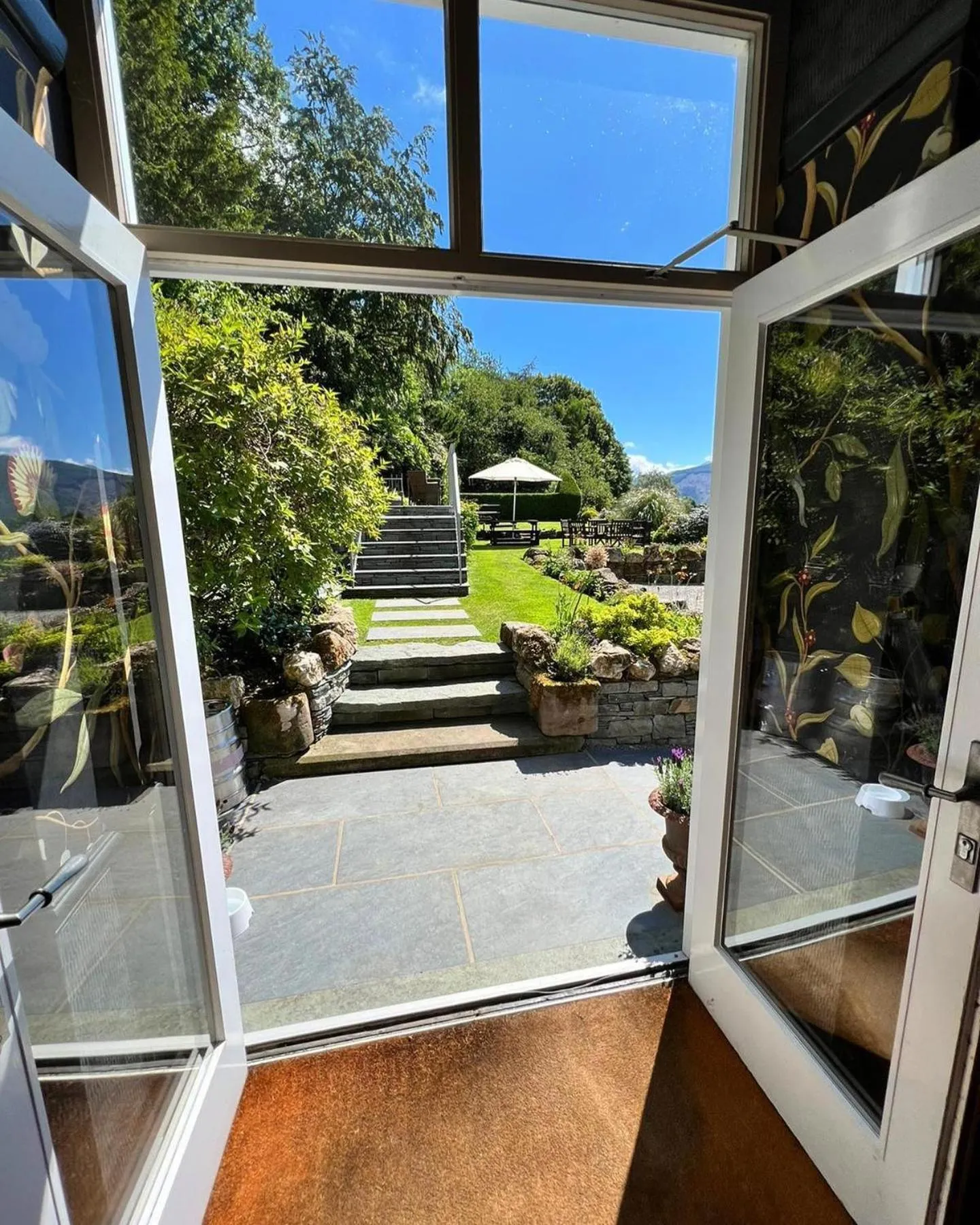 Patio in Ravenstone Manor