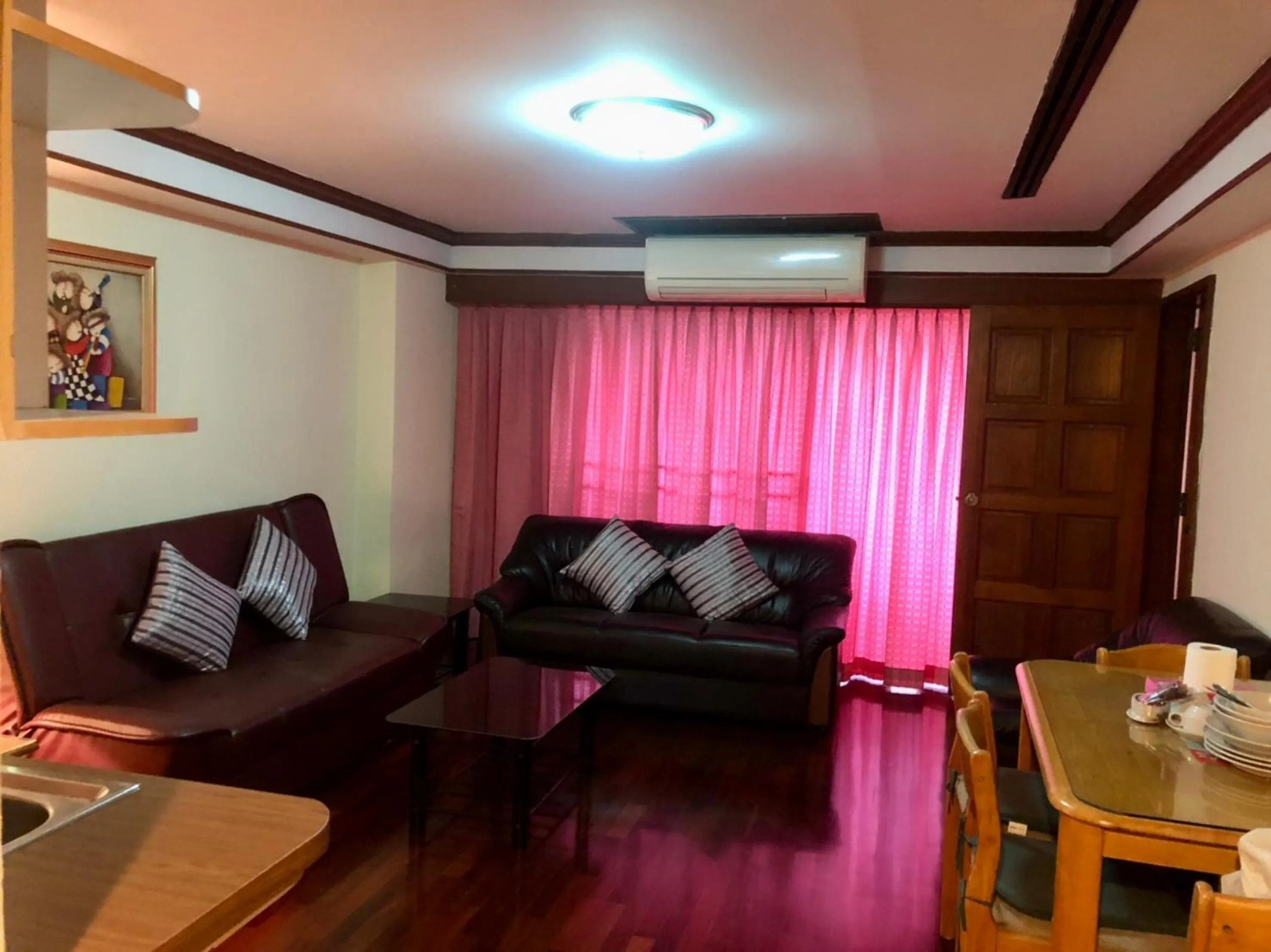 Living room in Interchange Tower Serviced Apartment - SHA Extra Plus