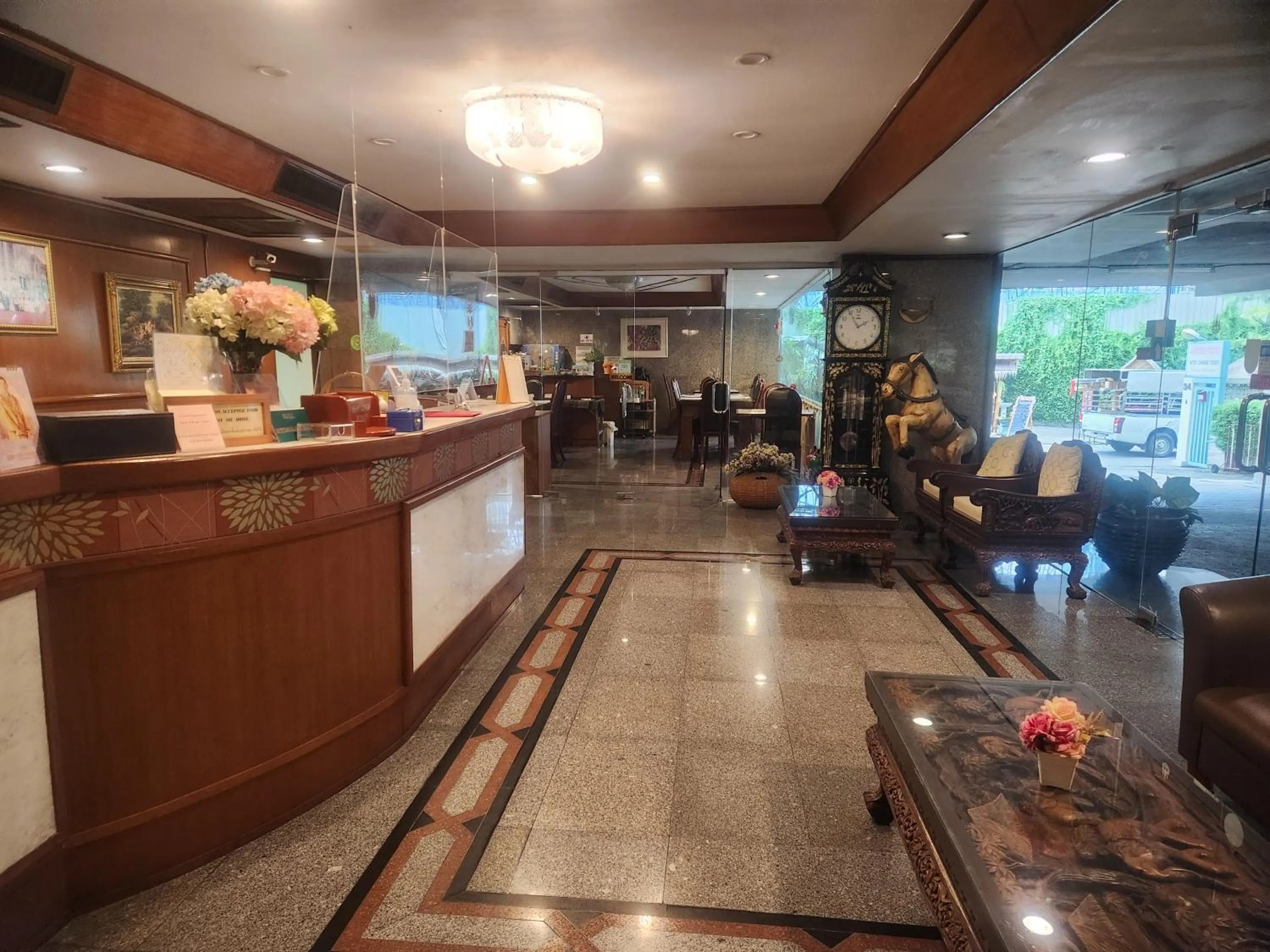 Lobby or reception in Interchange Tower Serviced Apartment - SHA Extra Plus