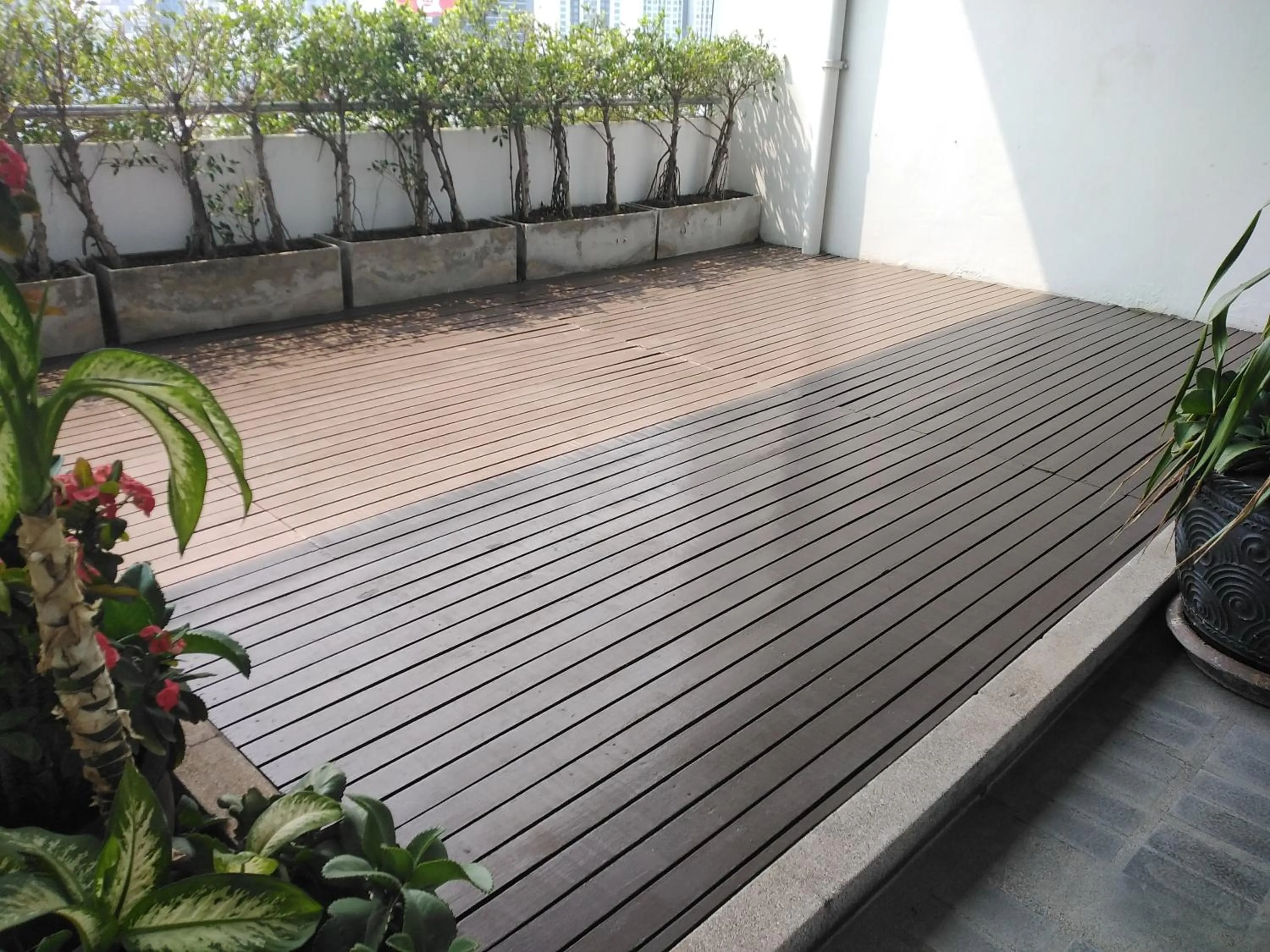 Balcony/Terrace in Interchange Tower Serviced Apartment - SHA Extra Plus