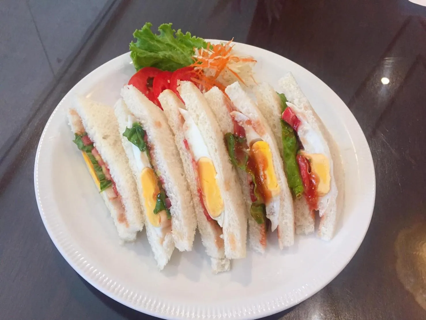 Food close-up in Interchange Tower Serviced Apartment - SHA Extra Plus