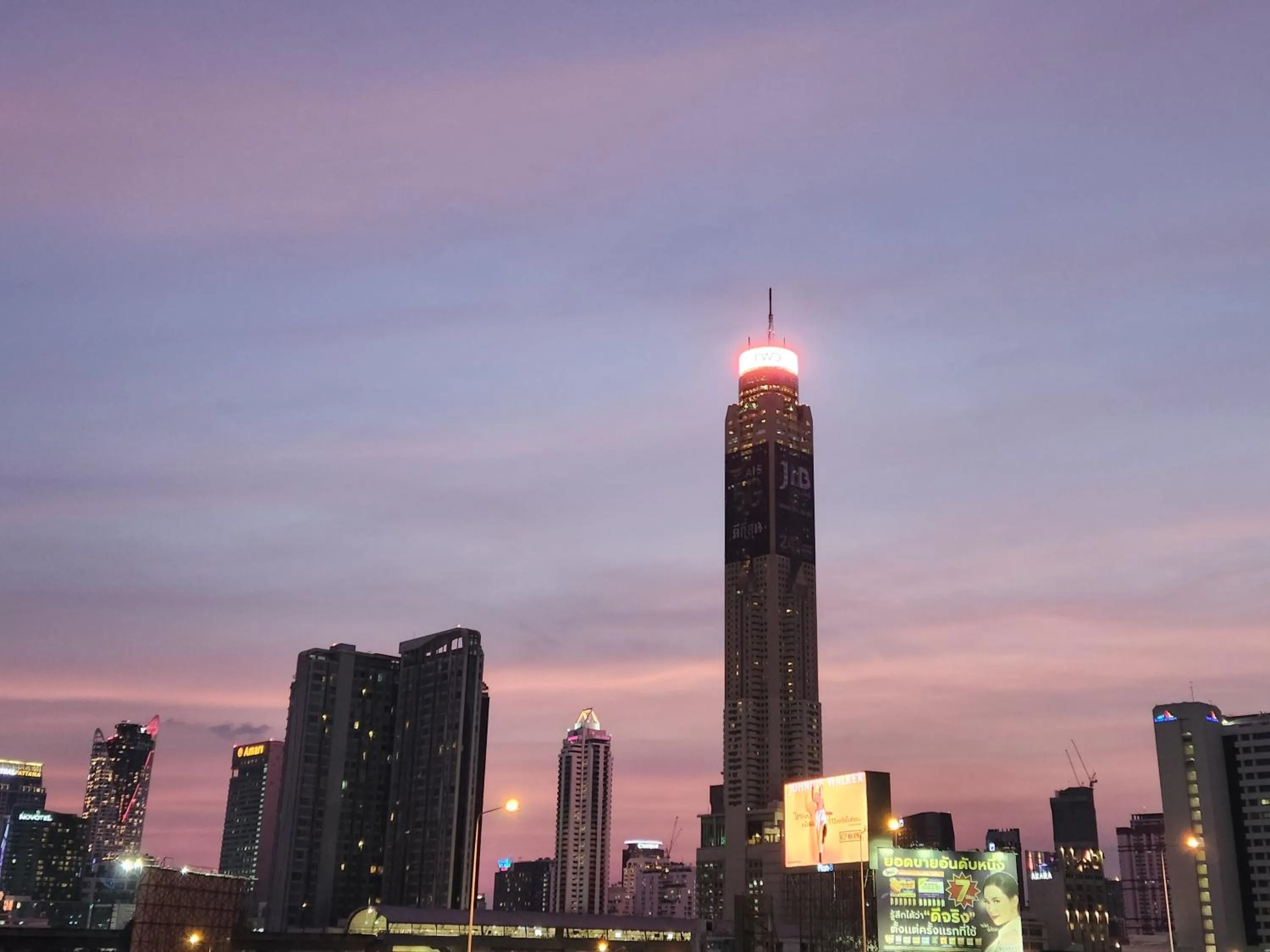 City view in Interchange Tower Serviced Apartment - SHA Extra Plus