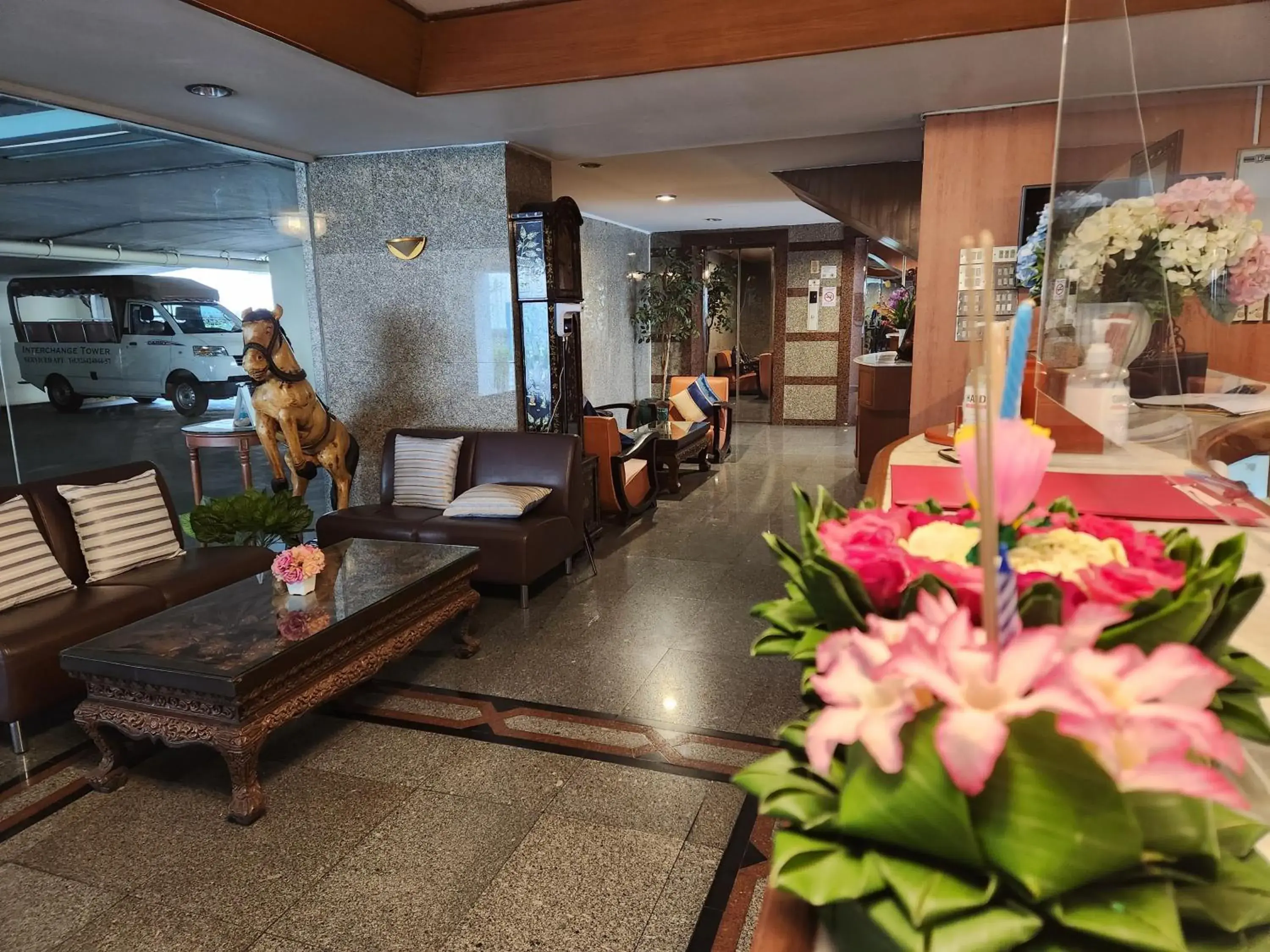 Lobby or reception in Interchange Tower Serviced Apartment - SHA Extra Plus Lobby or reception in Interchange Tower Serviced Apartment - SHA Extra Plus