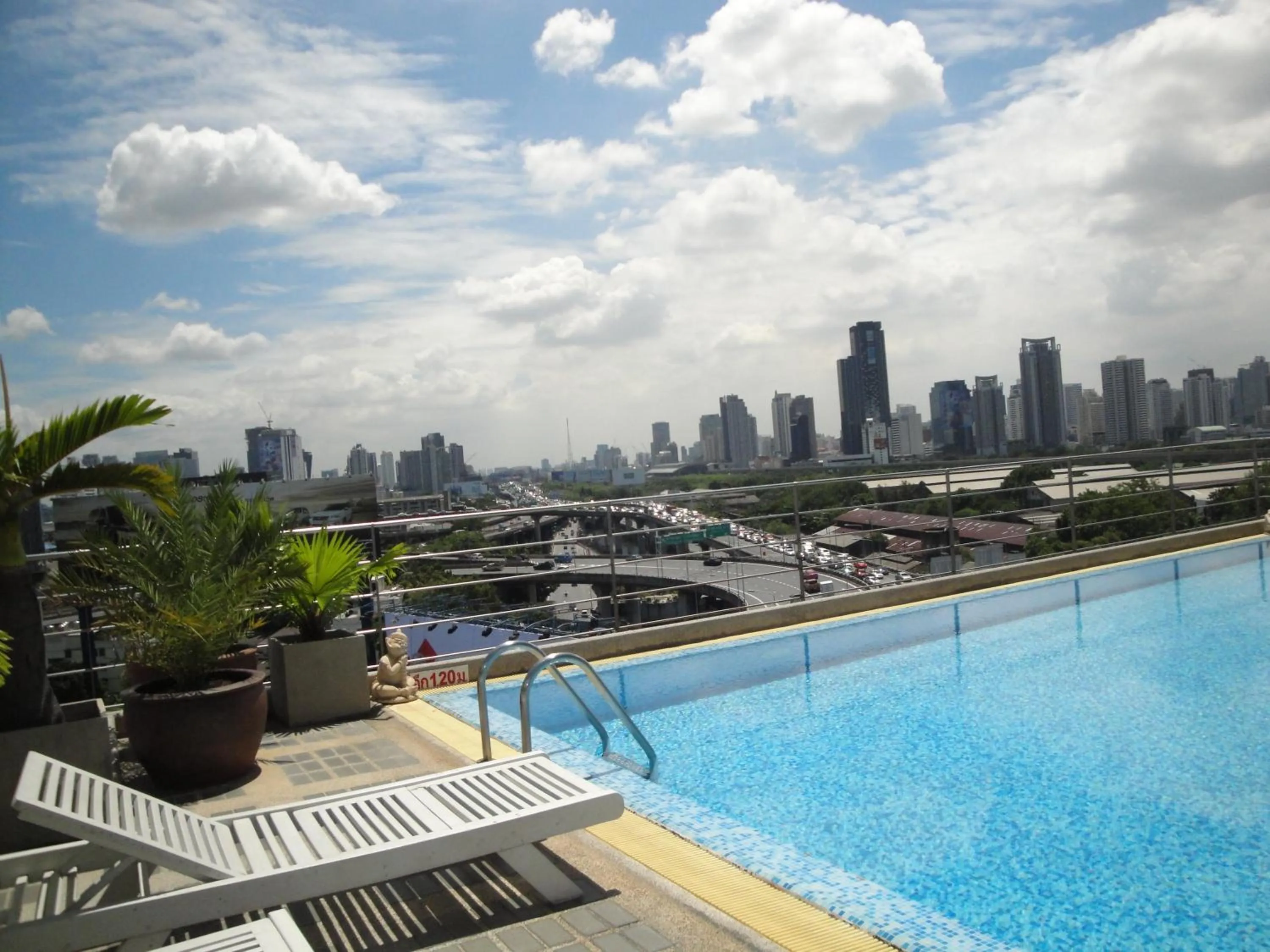 Swimming pool in Interchange Tower Serviced Apartment - SHA Extra Plus