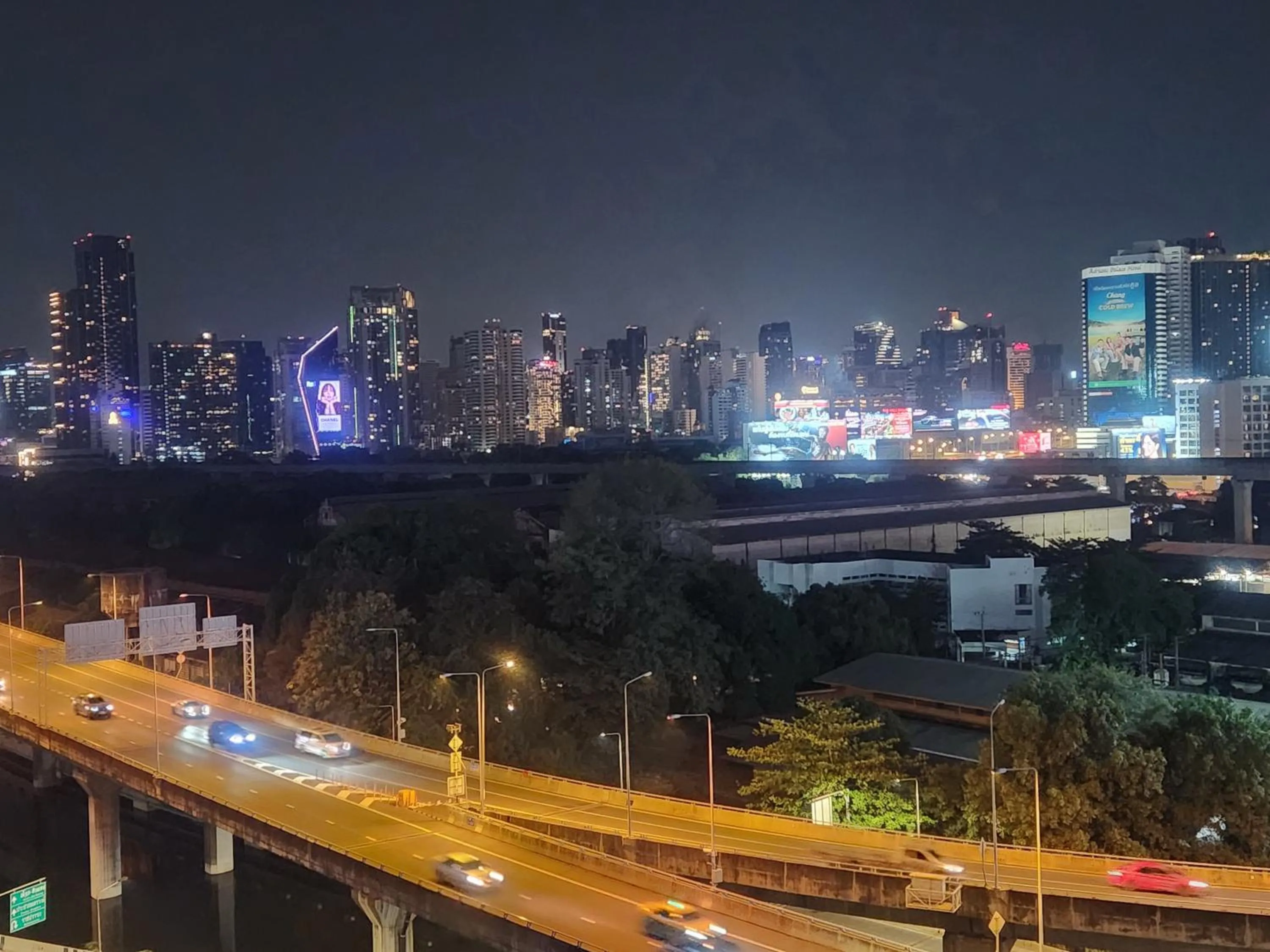 City view in Interchange Tower Serviced Apartment - SHA Extra Plus