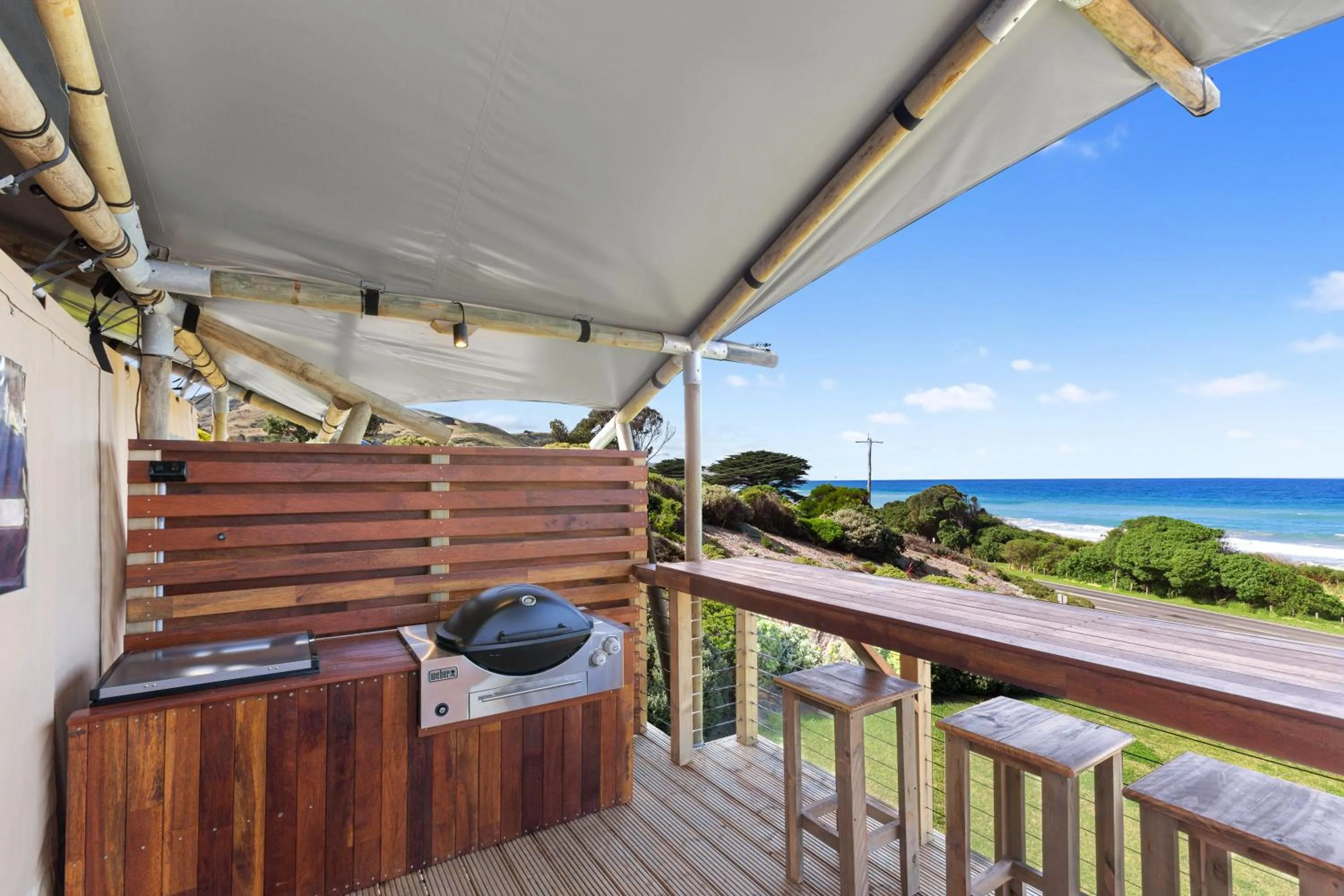 Beach Tent (Glamping)  in BIG4 Apollo Bay Pisces Holiday Park