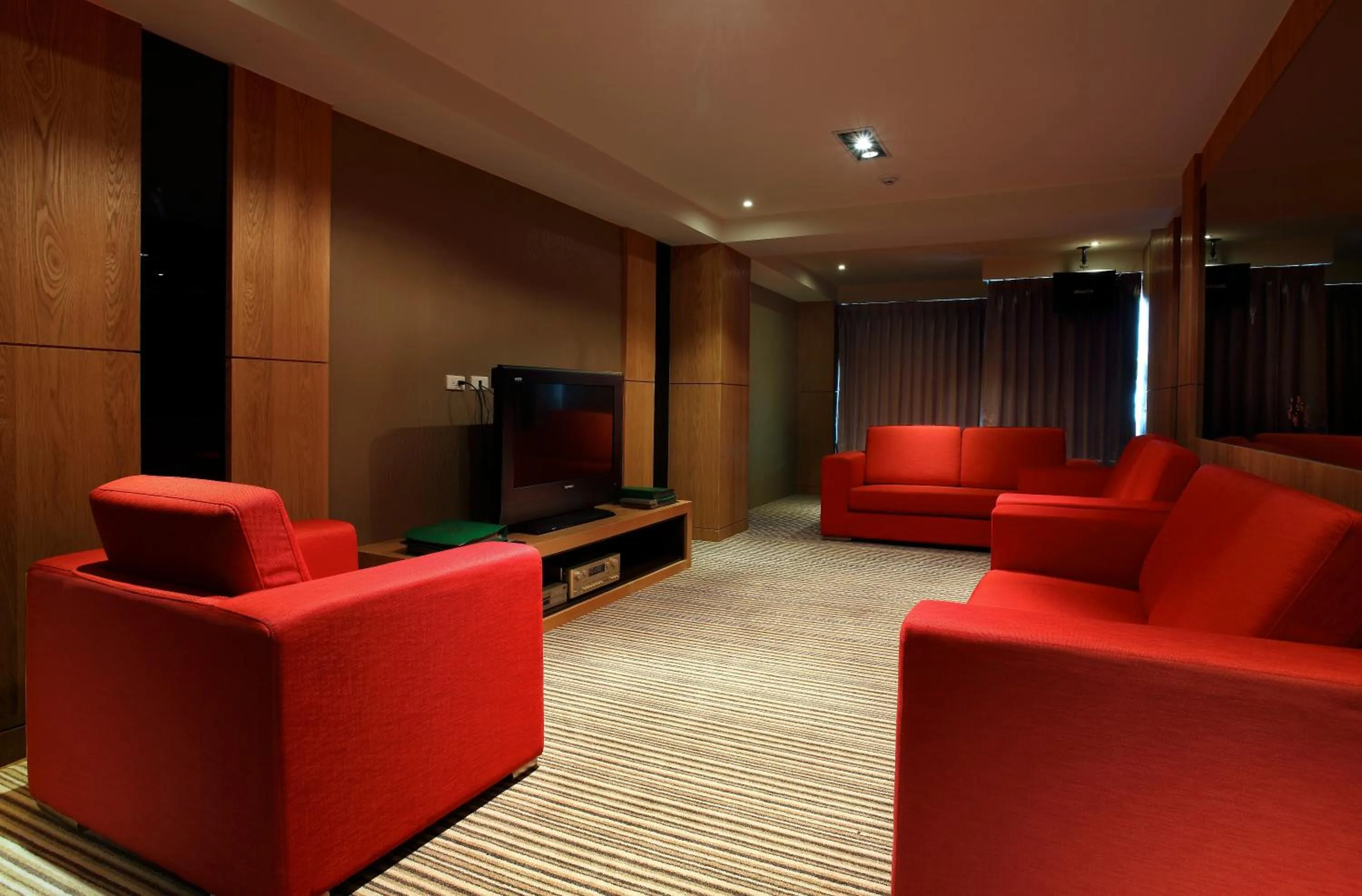 Living room in The Richforest Hotel- Sun Moon Lake