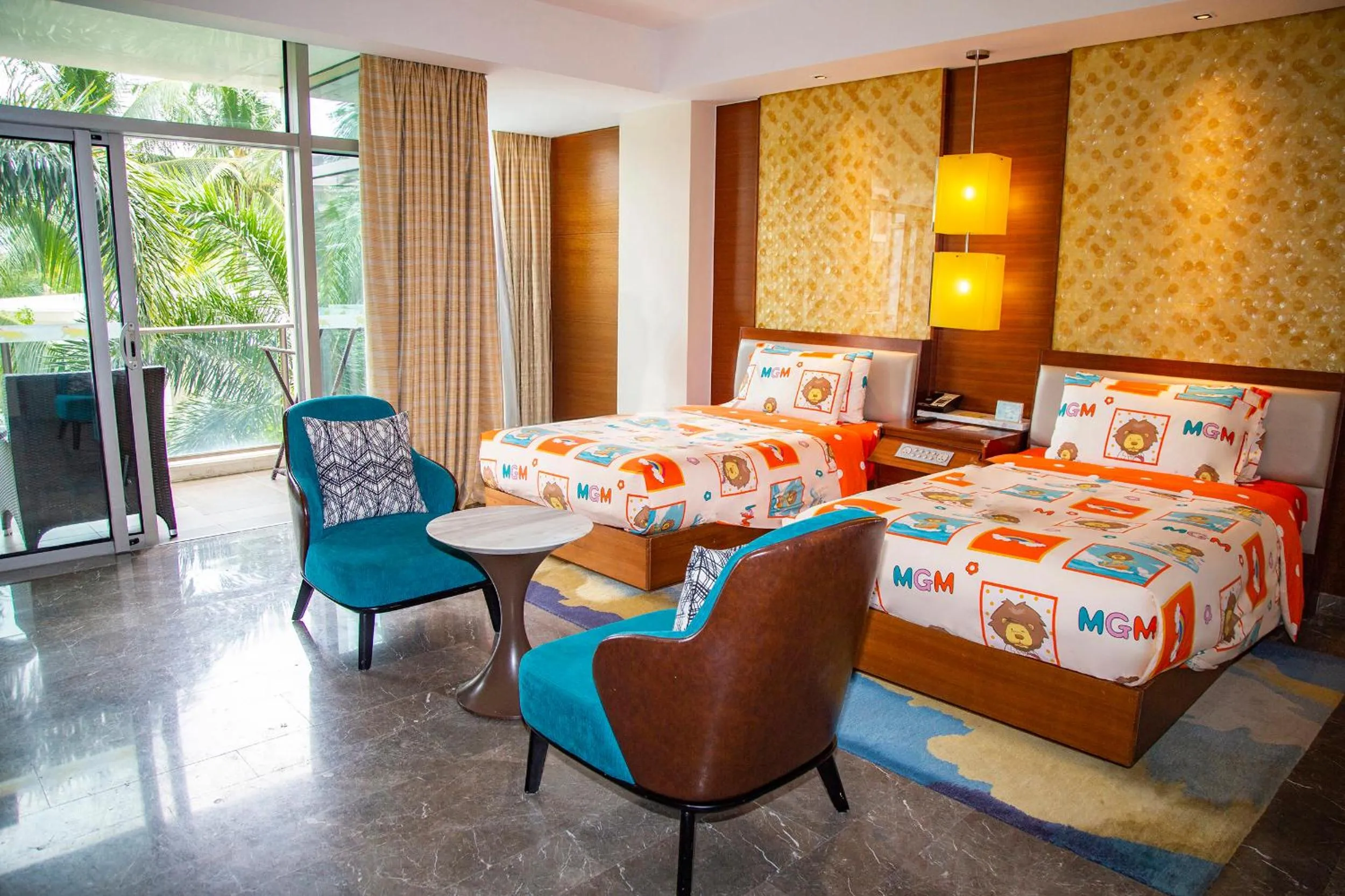 Bed in MGM Grand Sanya