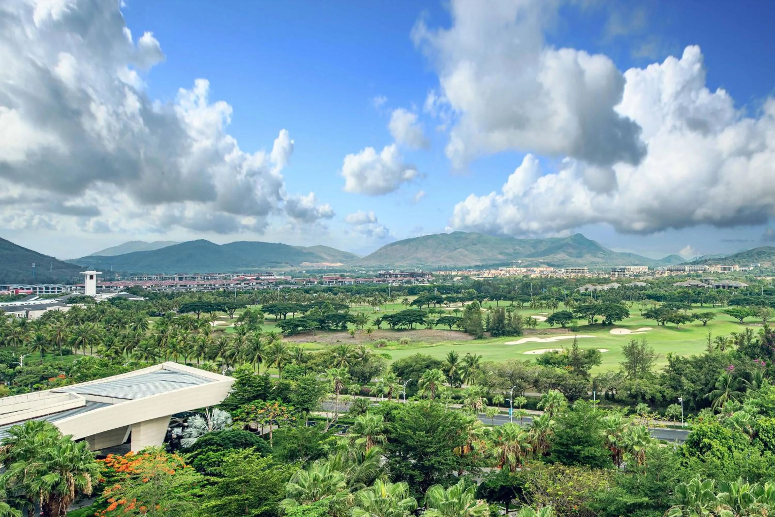 Golfcourse in MGM Grand Sanya
