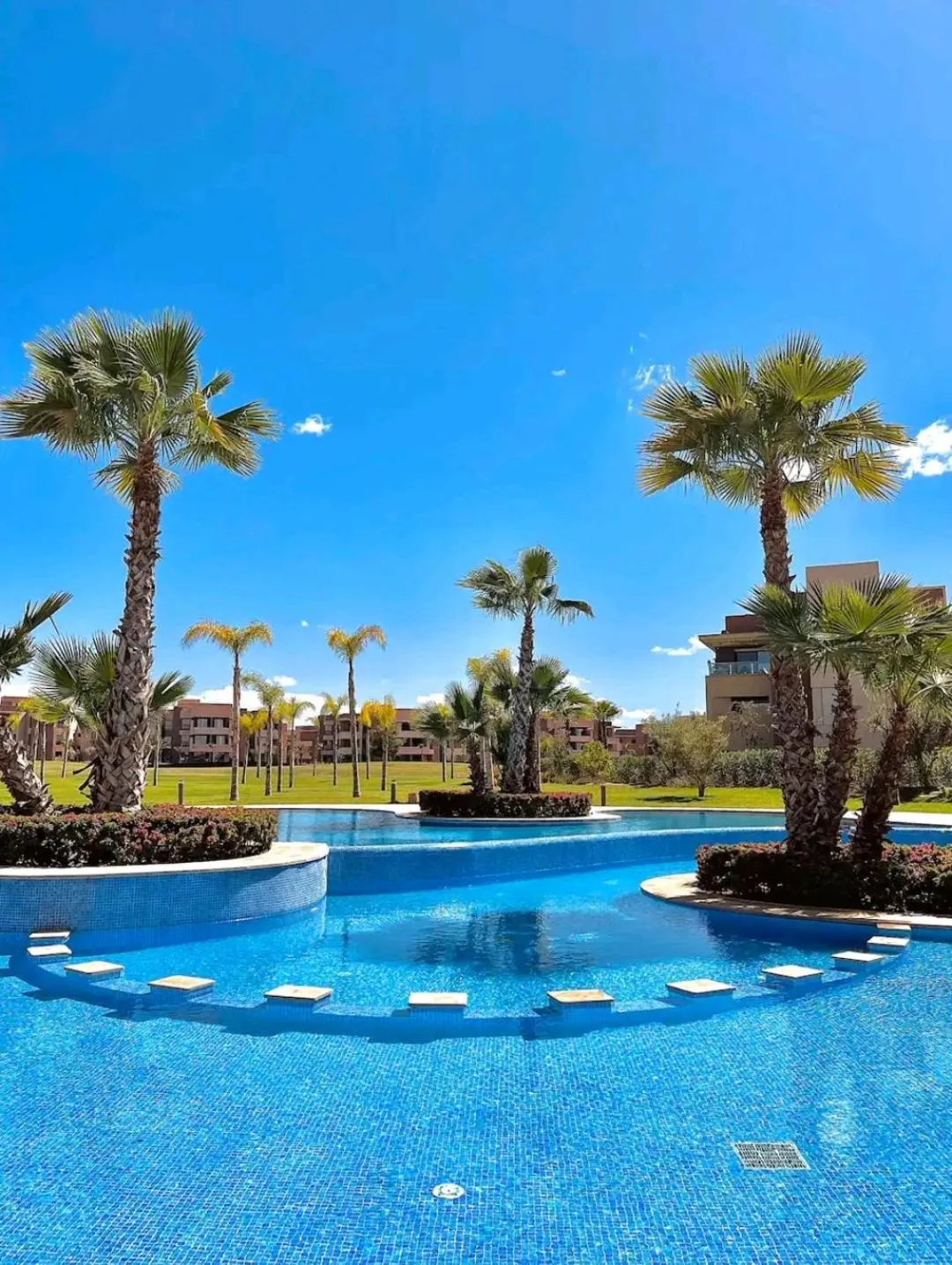 Swimming pool in Marrakech golf city prestigia